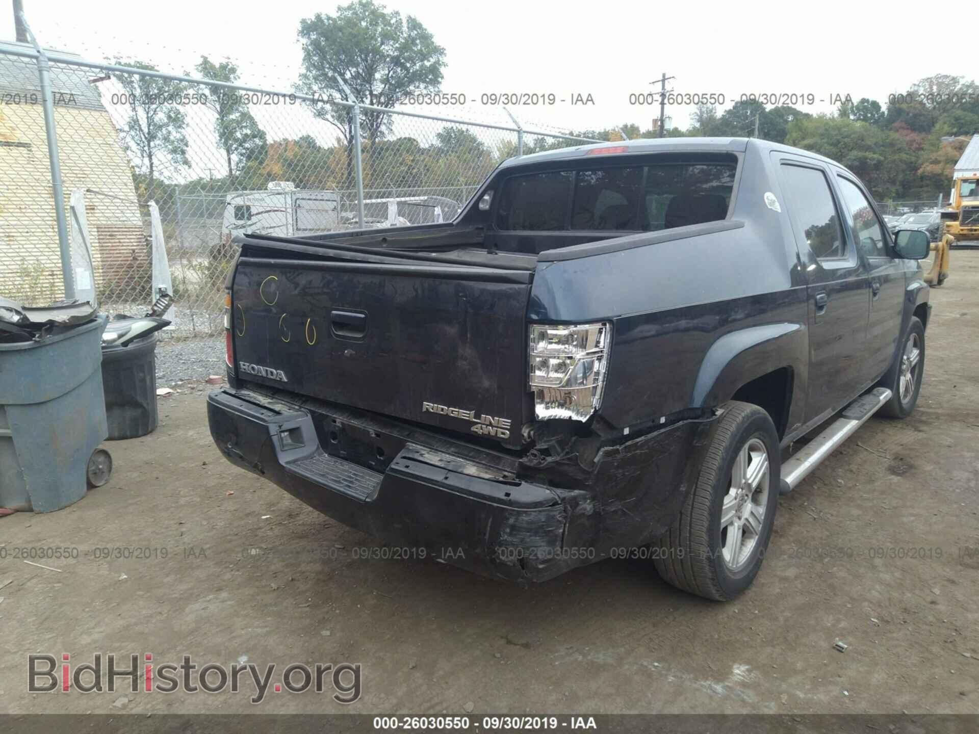 2011 HONDA RIDGELINE - VIN: 5FPYK1F55BB009357 - Фото 6