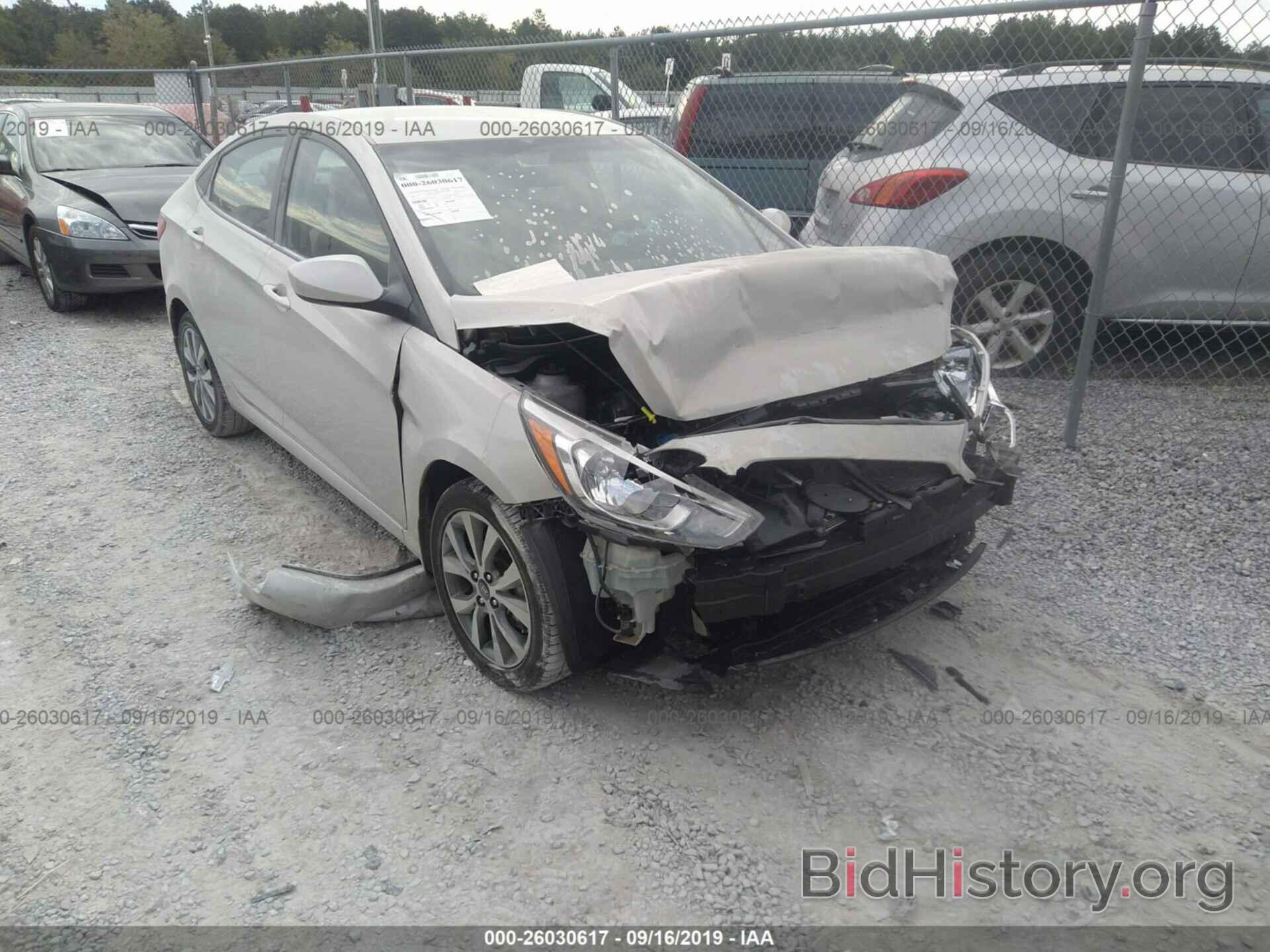 Photo KMHCT4AE5HU264062 - HYUNDAI ACCENT 2017