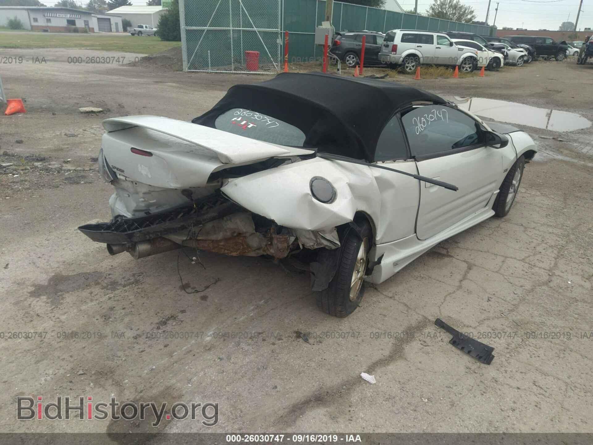 2002 MITSUBISHI ECLIPSE - VIN: 4A3AE85H52E054805 - Фото 4