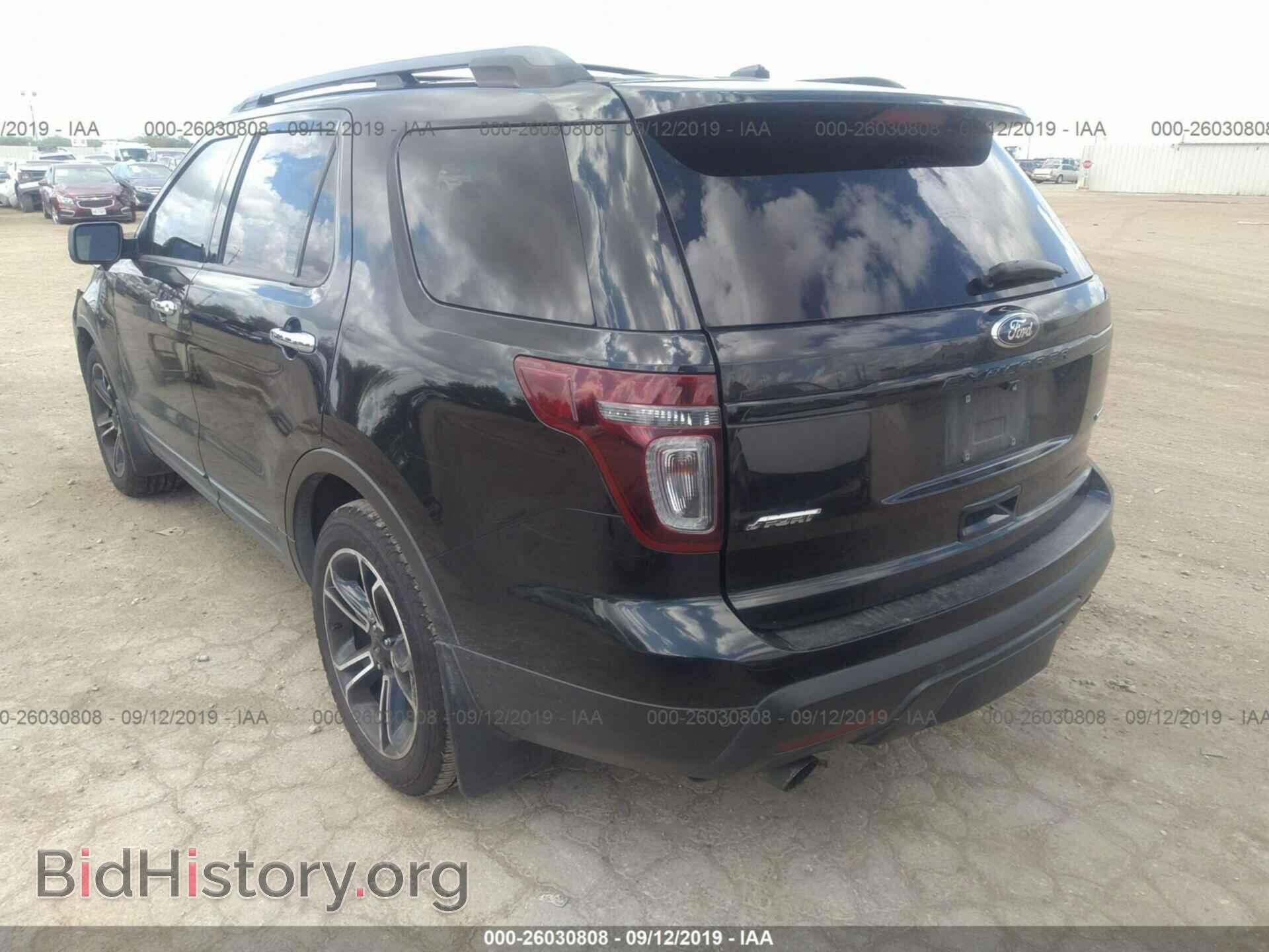 2013 FORD EXPLORER - VIN: 1FM5K8GT2DGC14625 - Photo 3