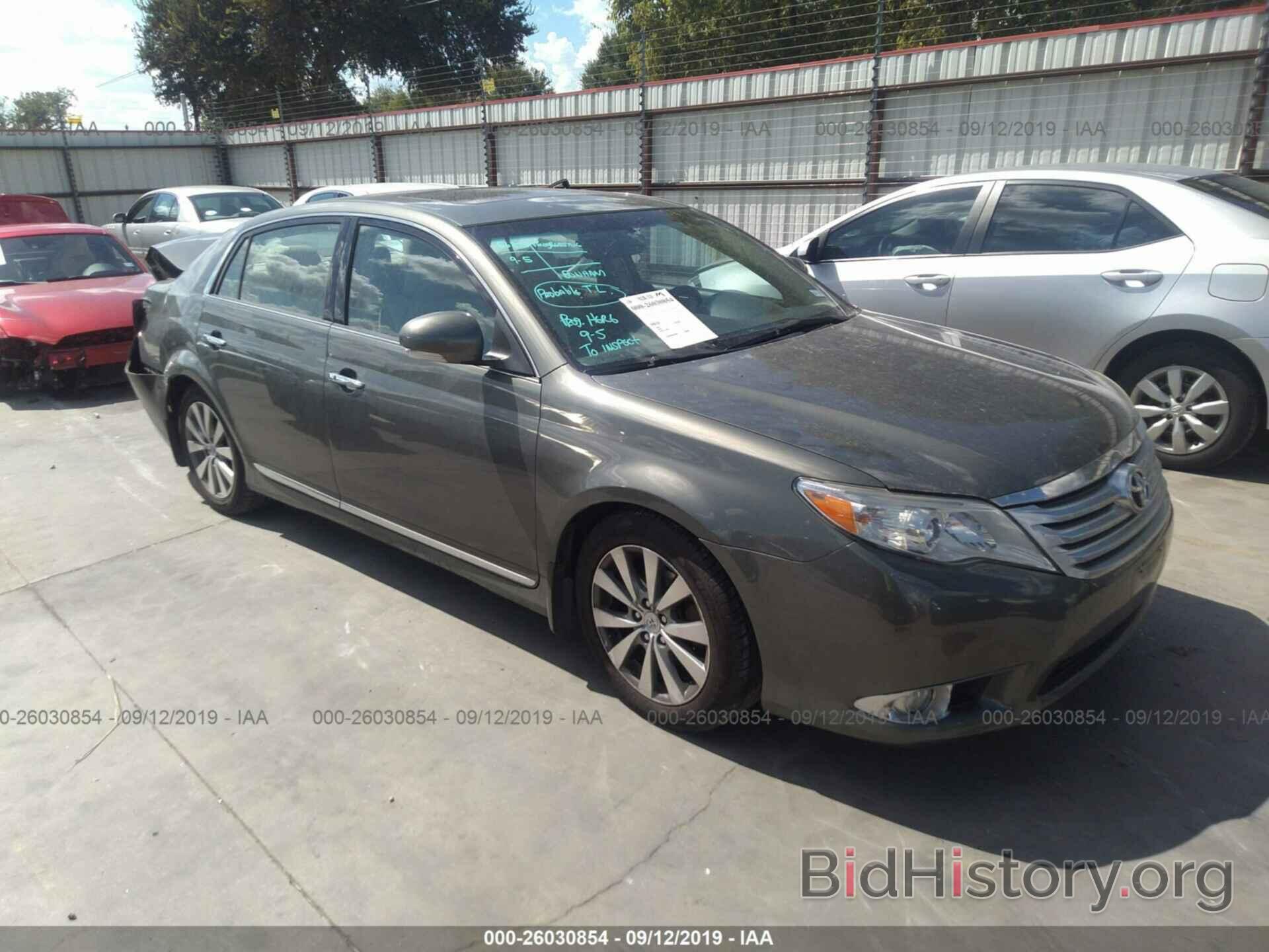 Фотография 4T1BK3DB8BU415719 - TOYOTA AVALON 2011