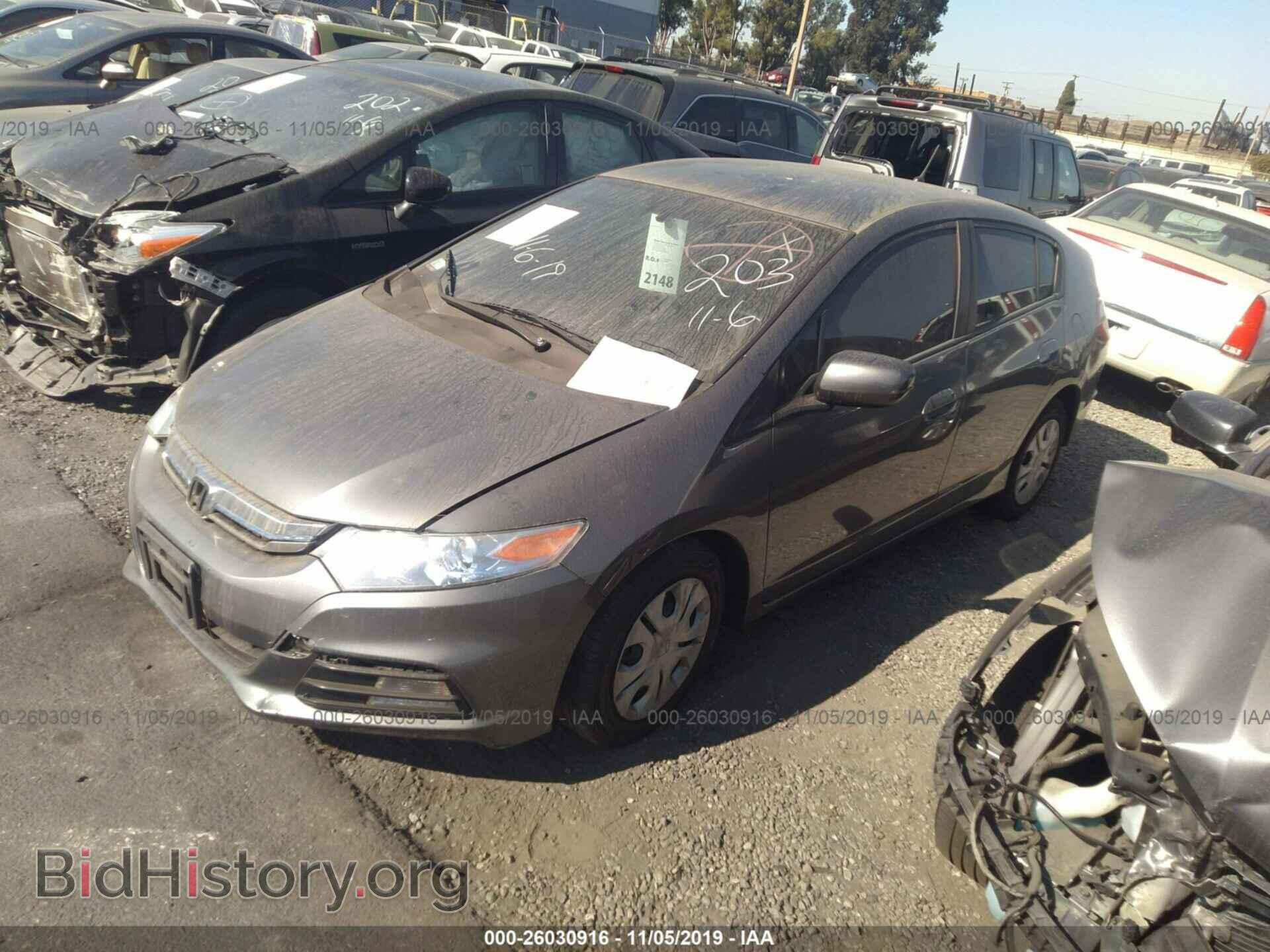 2013 HONDA INSIGHT - VIN: JHMZE2H32DS004529 - Фото 2