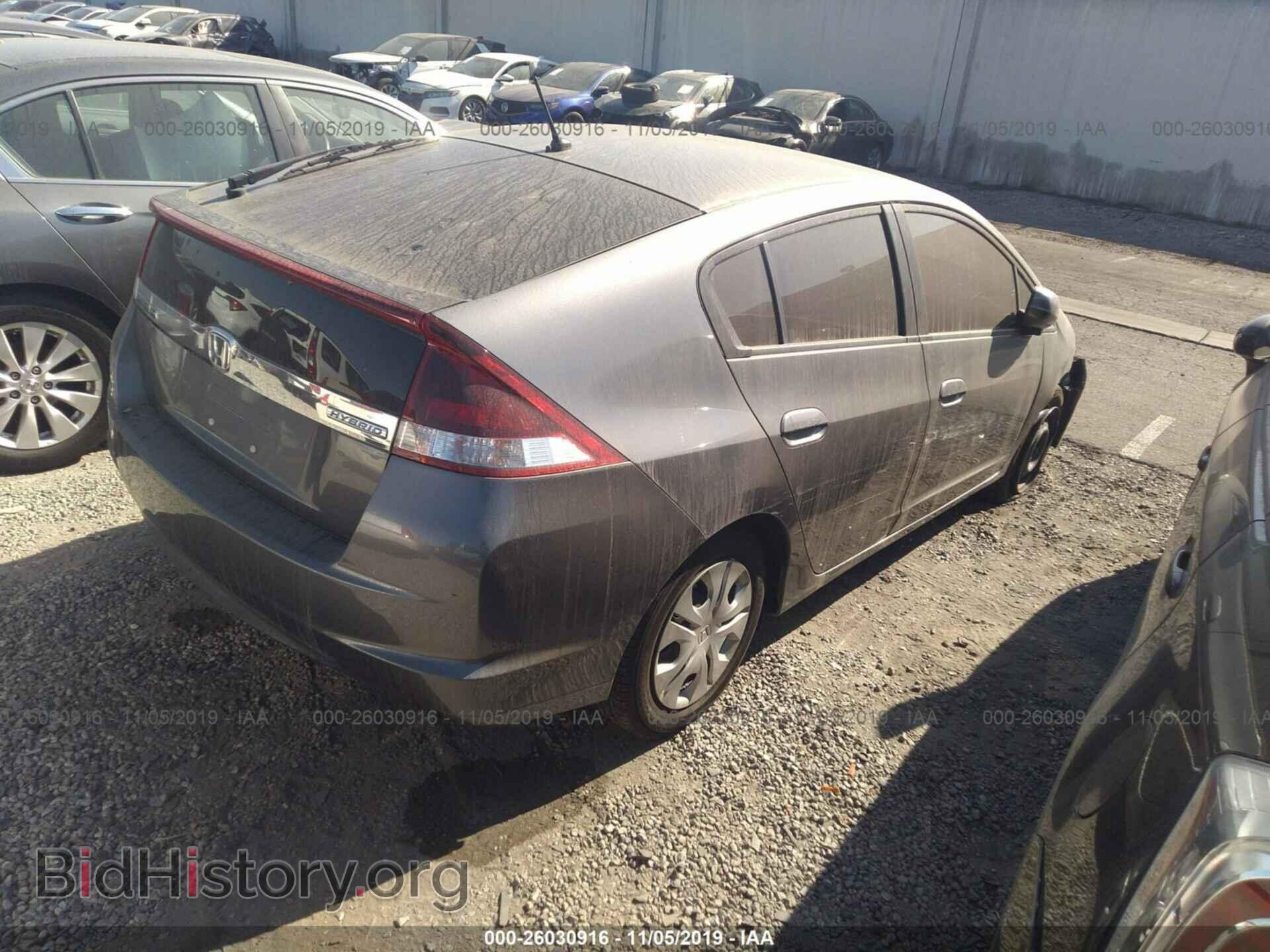 2013 HONDA INSIGHT - VIN: JHMZE2H32DS004529 - Фото 4