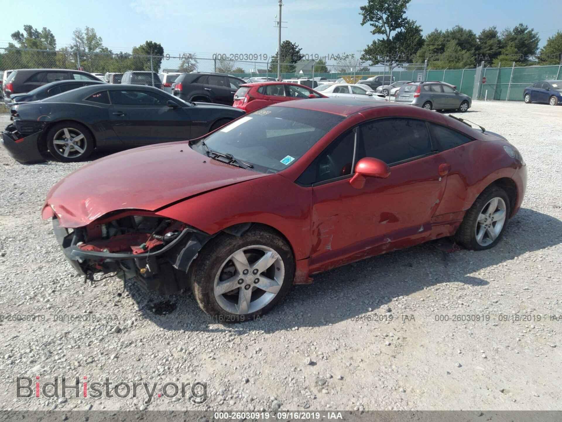 2008 MITSUBISHI ECLIPSE - VIN: 4A3AK24F38E006556 - Фото 2