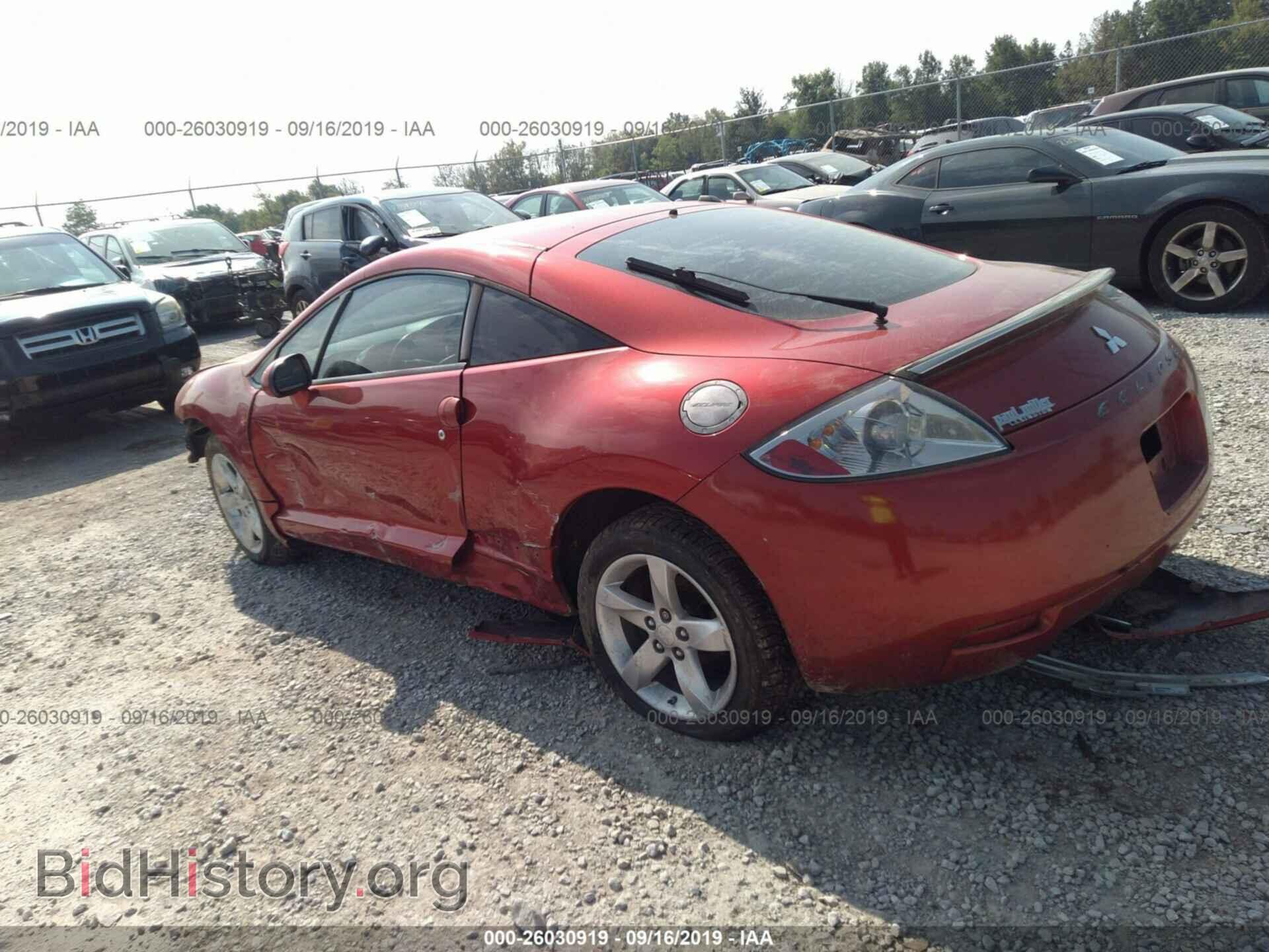 2008 MITSUBISHI ECLIPSE - VIN: 4A3AK24F38E006556 - Фото 3