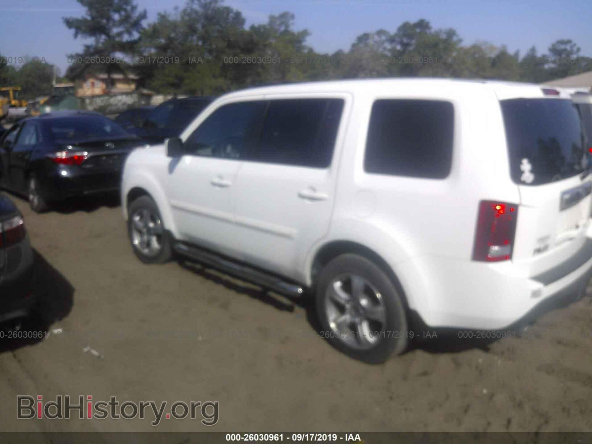 2012 HONDA PILOT - VIN: 5FNYF3H77CB005903 - Фото 3