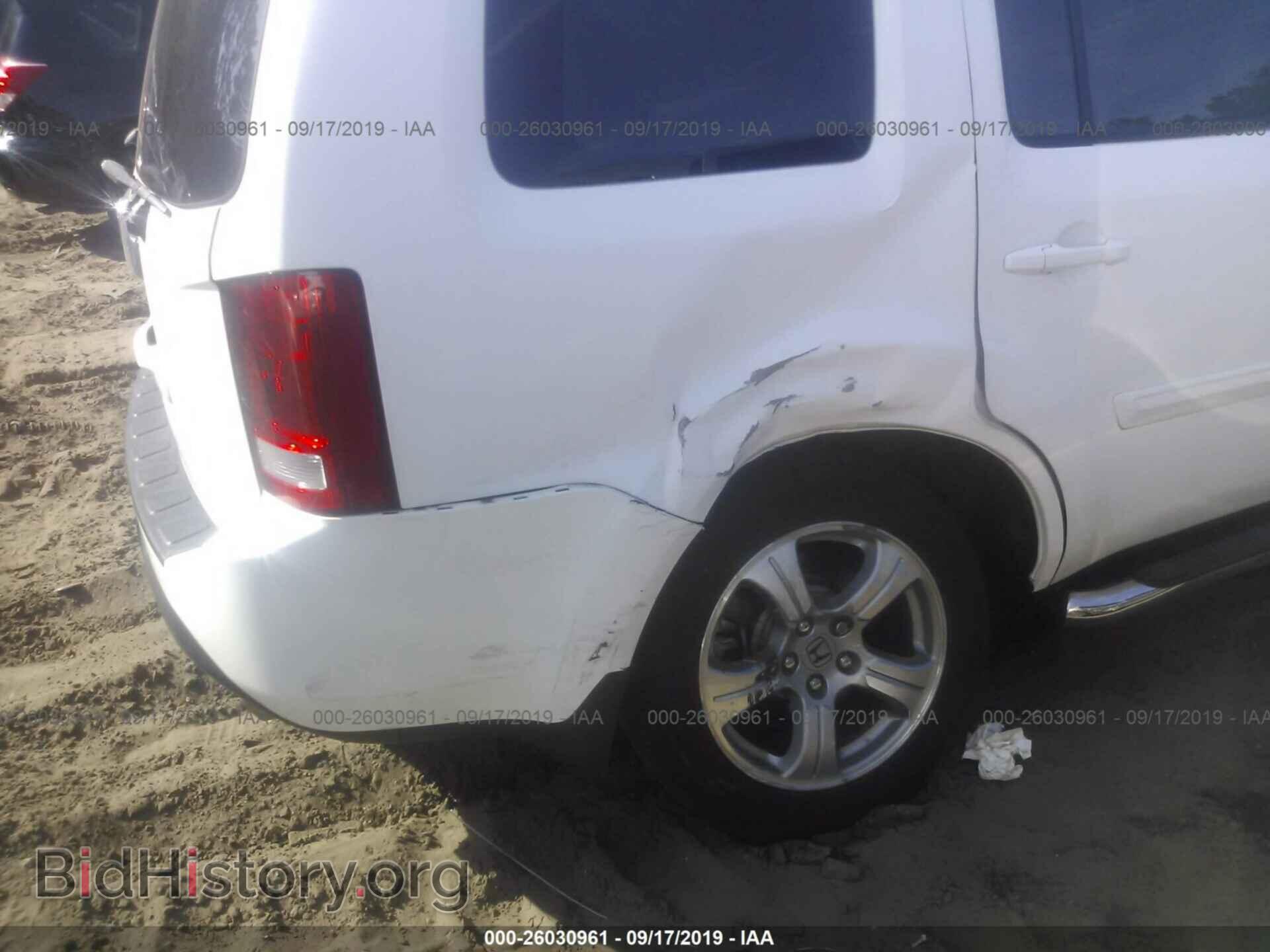 2012 HONDA PILOT - VIN: 5FNYF3H77CB005903 - Фото 6