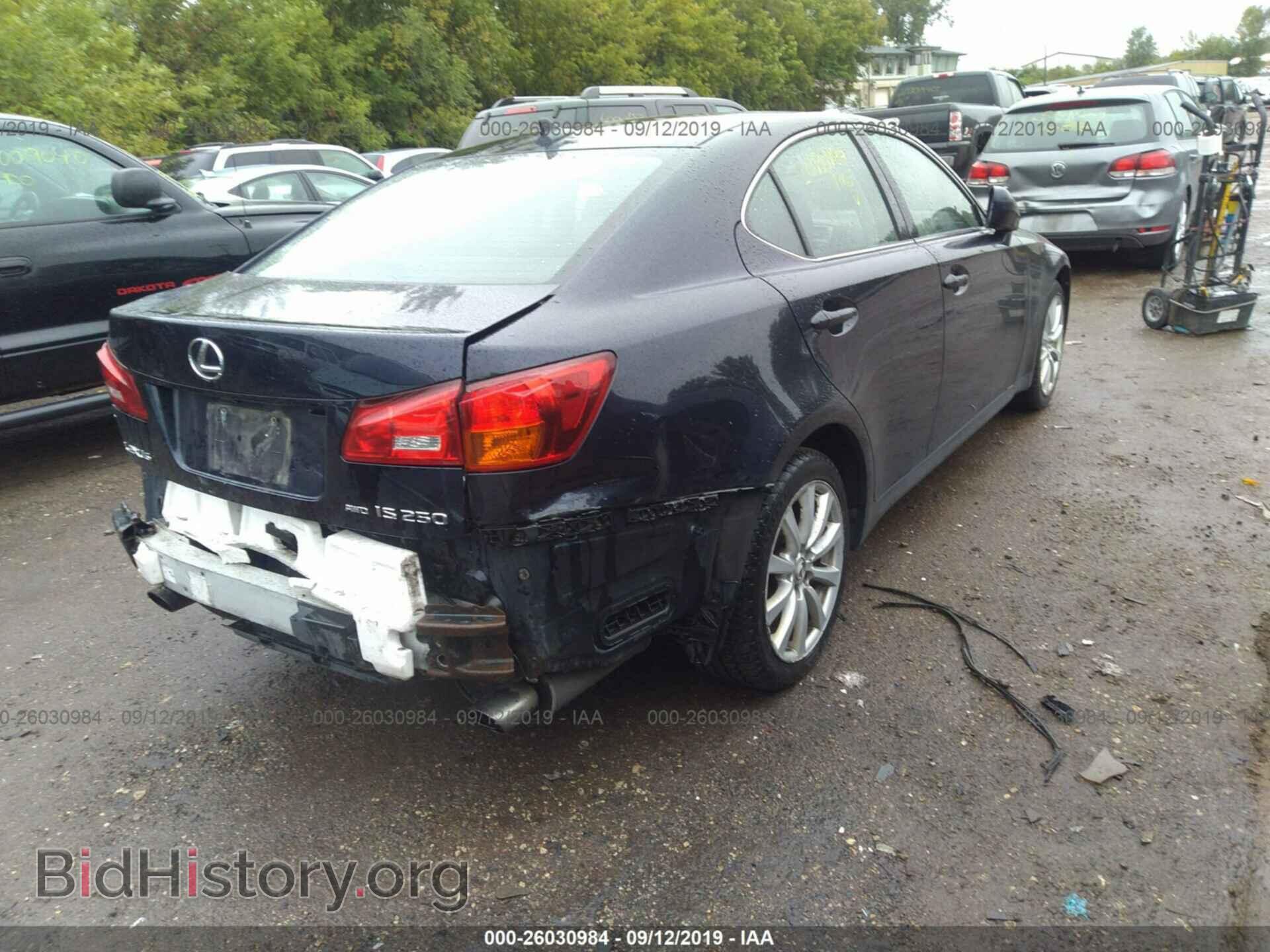 2007 LEXUS IS - VIN: JTHCK262775009429 - Фото 4