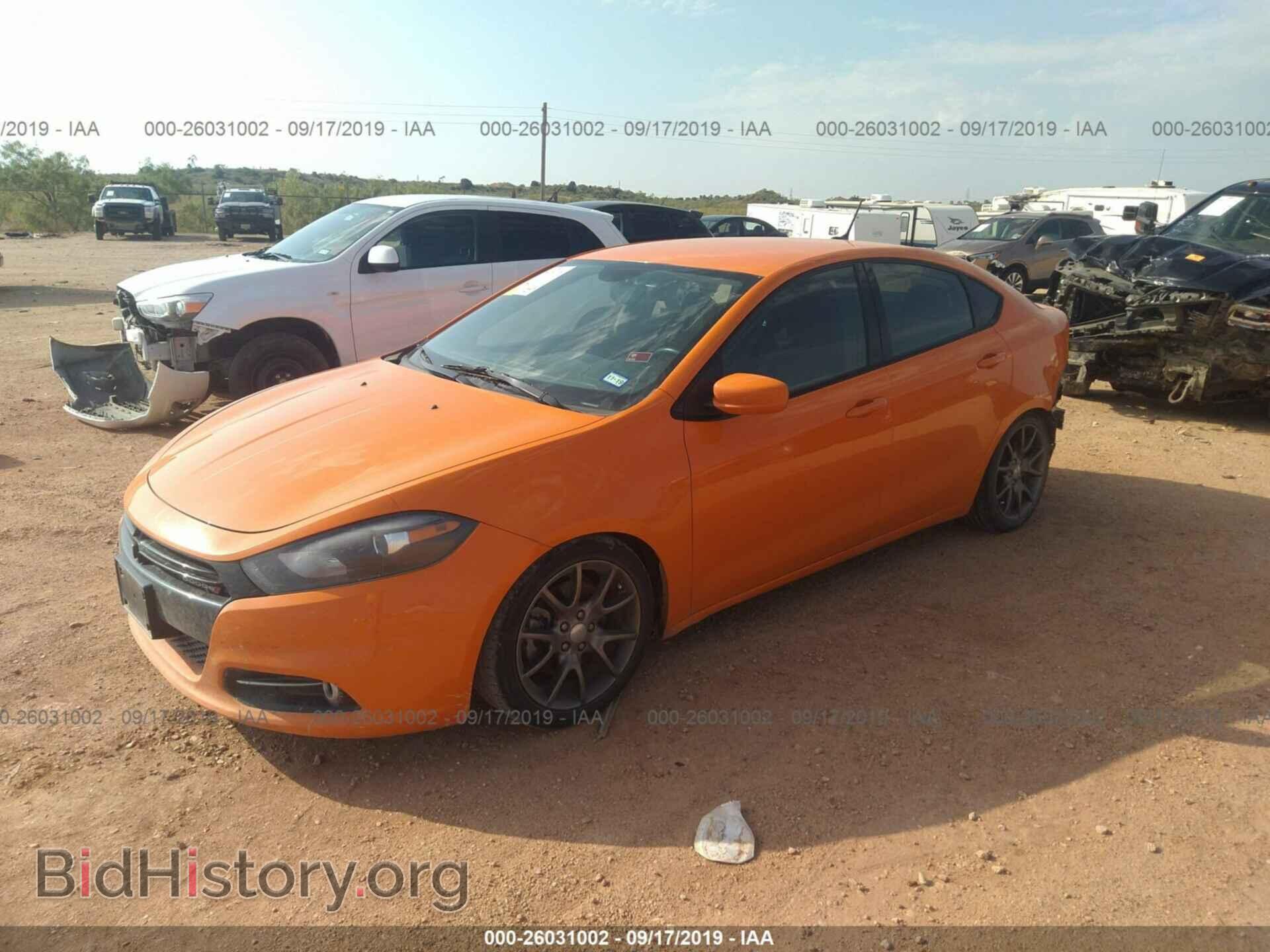 2013 DODGE DART - VIN: 1C3CDFBA9DD343452 - Фото 2