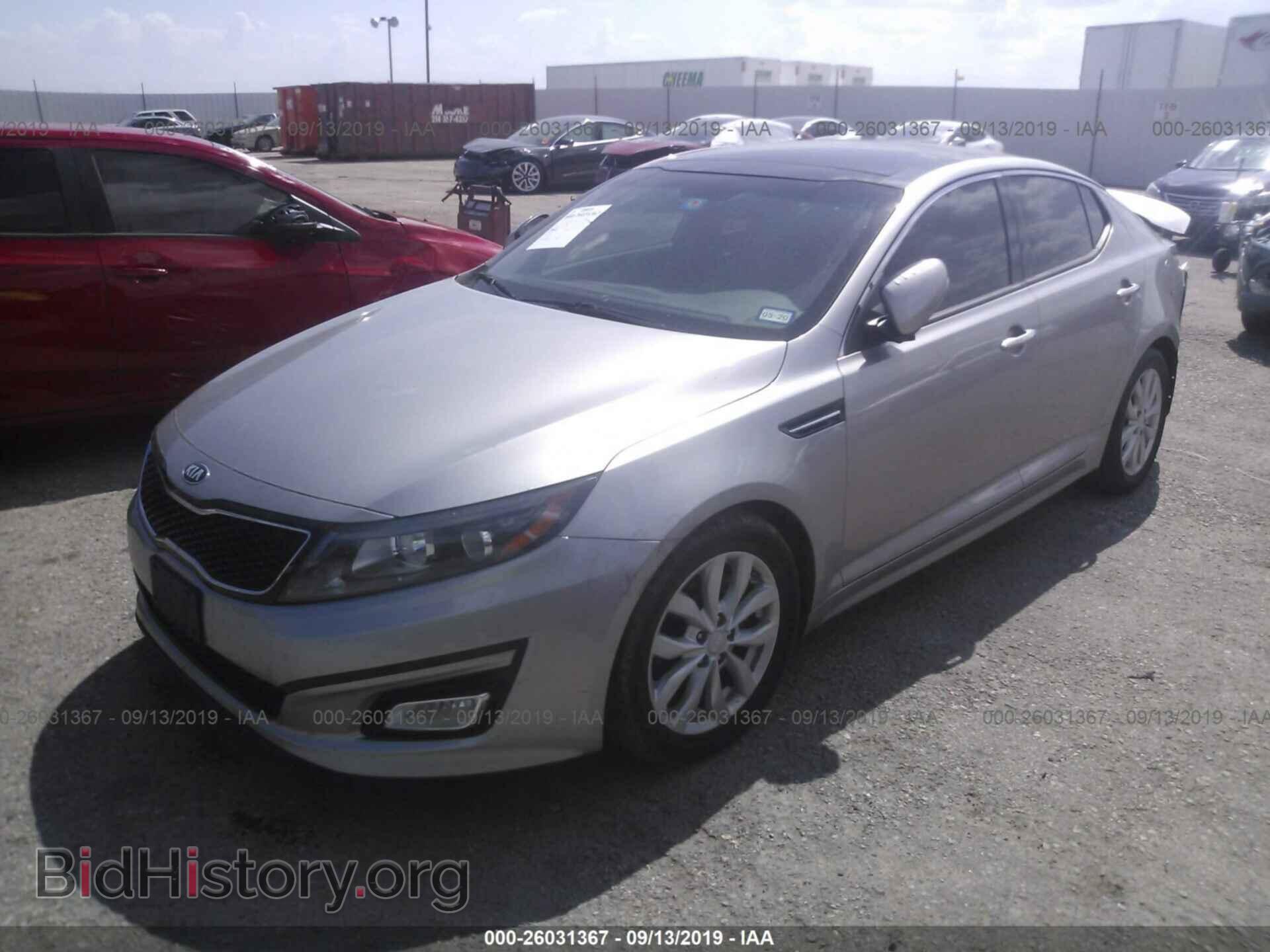 2015 KIA OPTIMA - VIN: 5XXGN4A77FG416654 - Photo 2