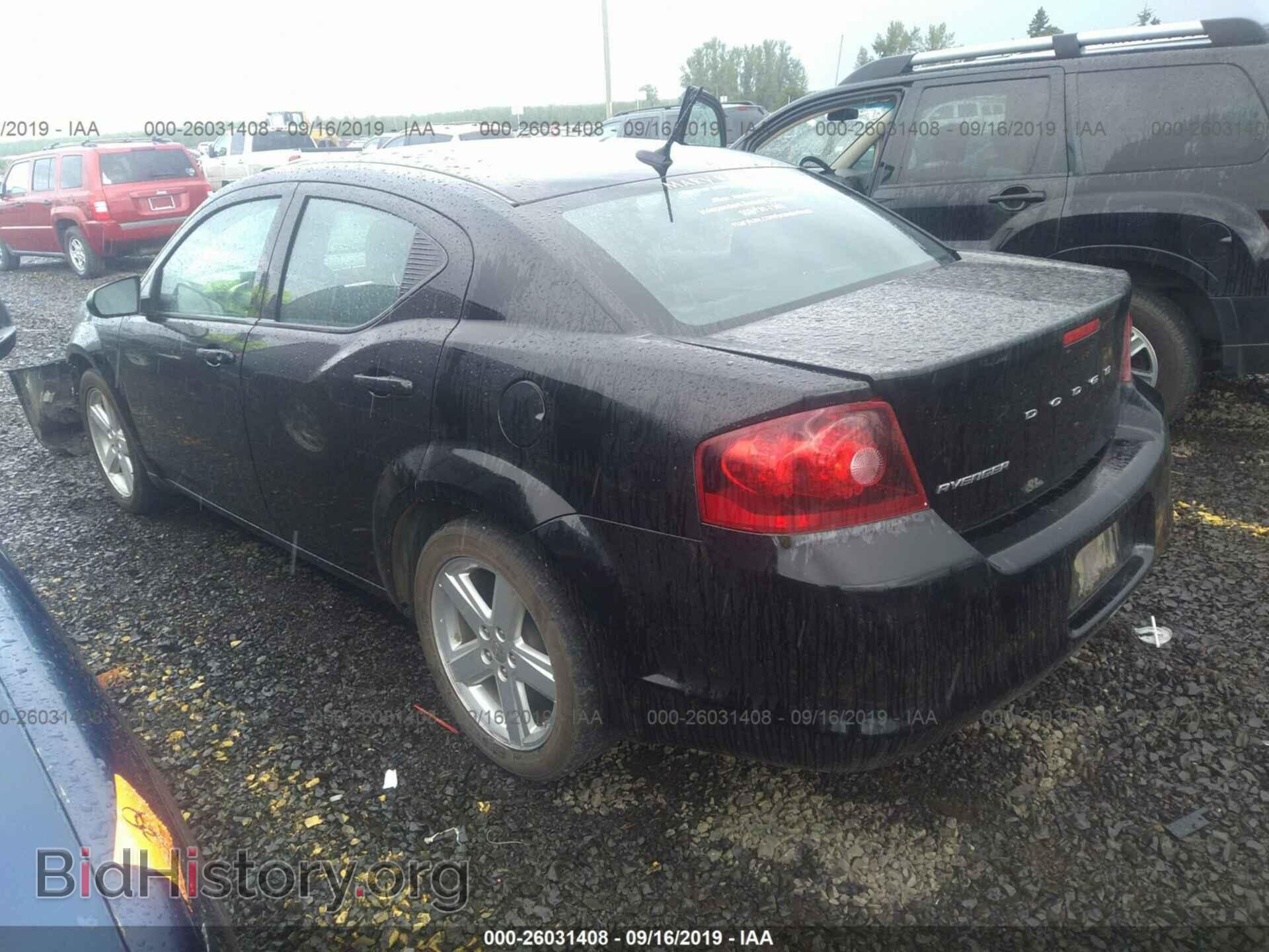 2013 DODGE AVENGER - VIN: 1C3CDZAB2DN516976 - Photo 2