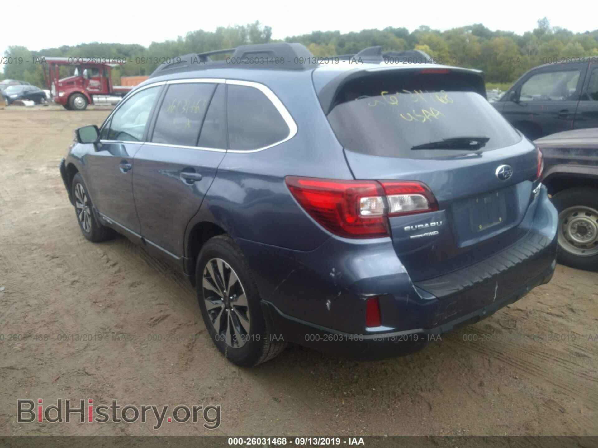 2017 SUBARU OUTBACK - VIN: 4S4BSANC6H3346331 - Фото 3
