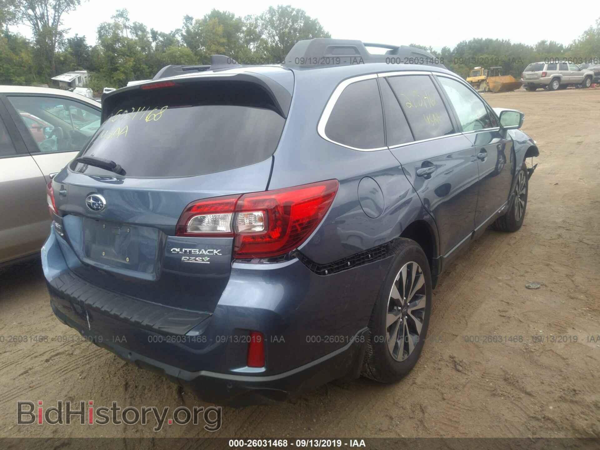 2017 SUBARU OUTBACK - VIN: 4S4BSANC6H3346331 - Фото 4