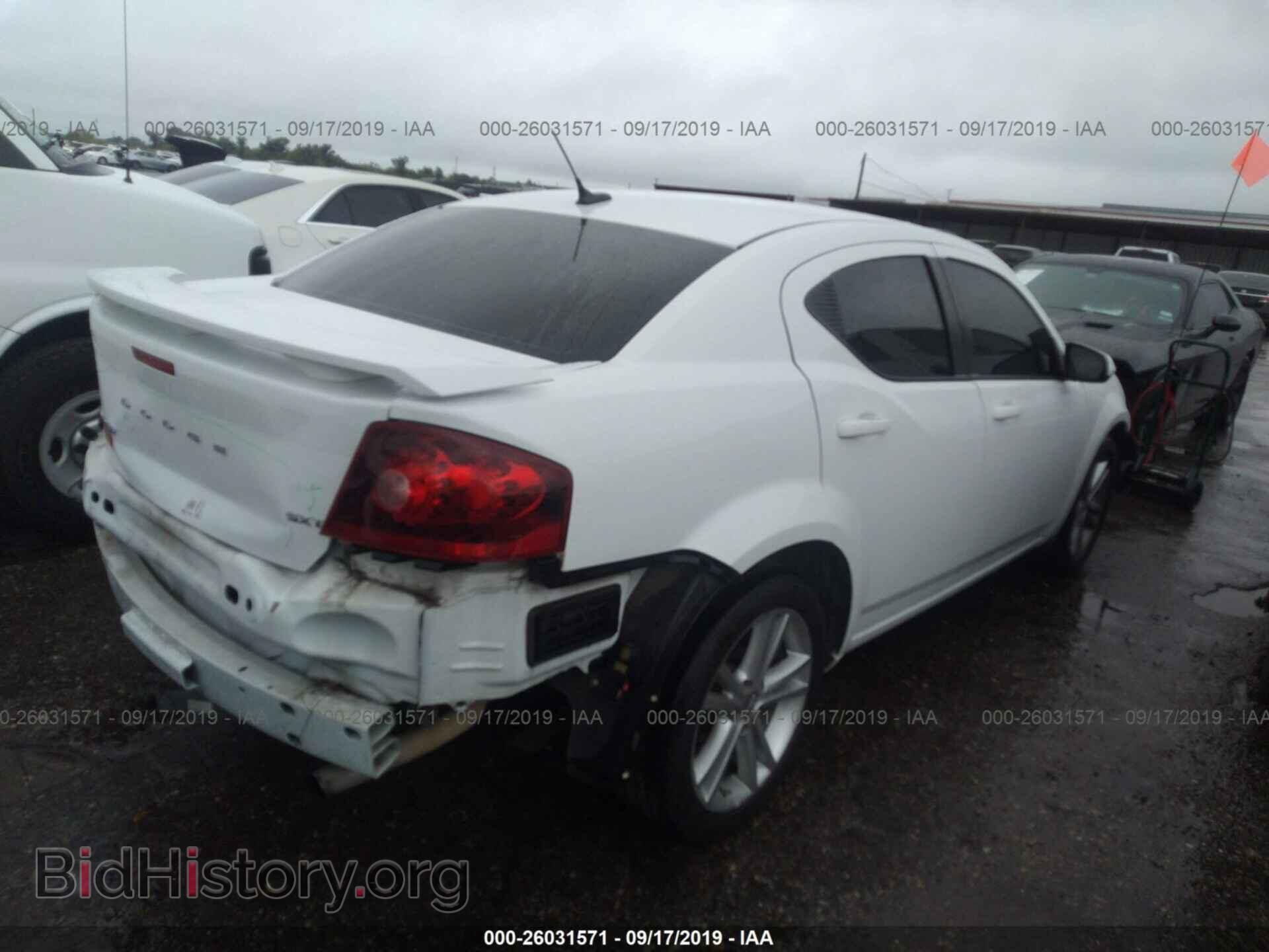 2013 DODGE AVENGER - VIN: 1C3CDZCB5DN582385 - Фото 4