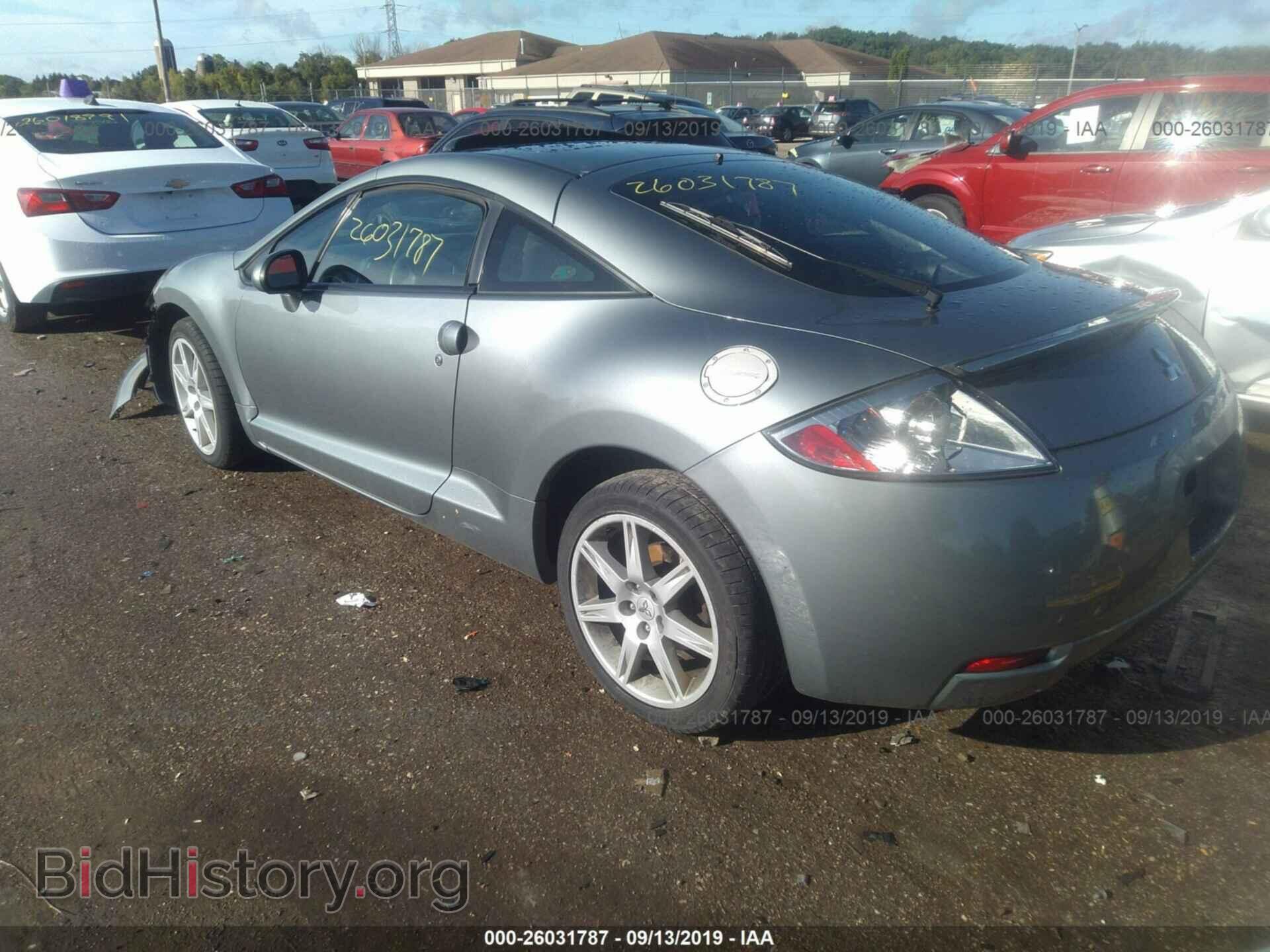 2007 MITSUBISHI ECLIPSE - VIN: 4A3AK34T47E003952 - Фото 3