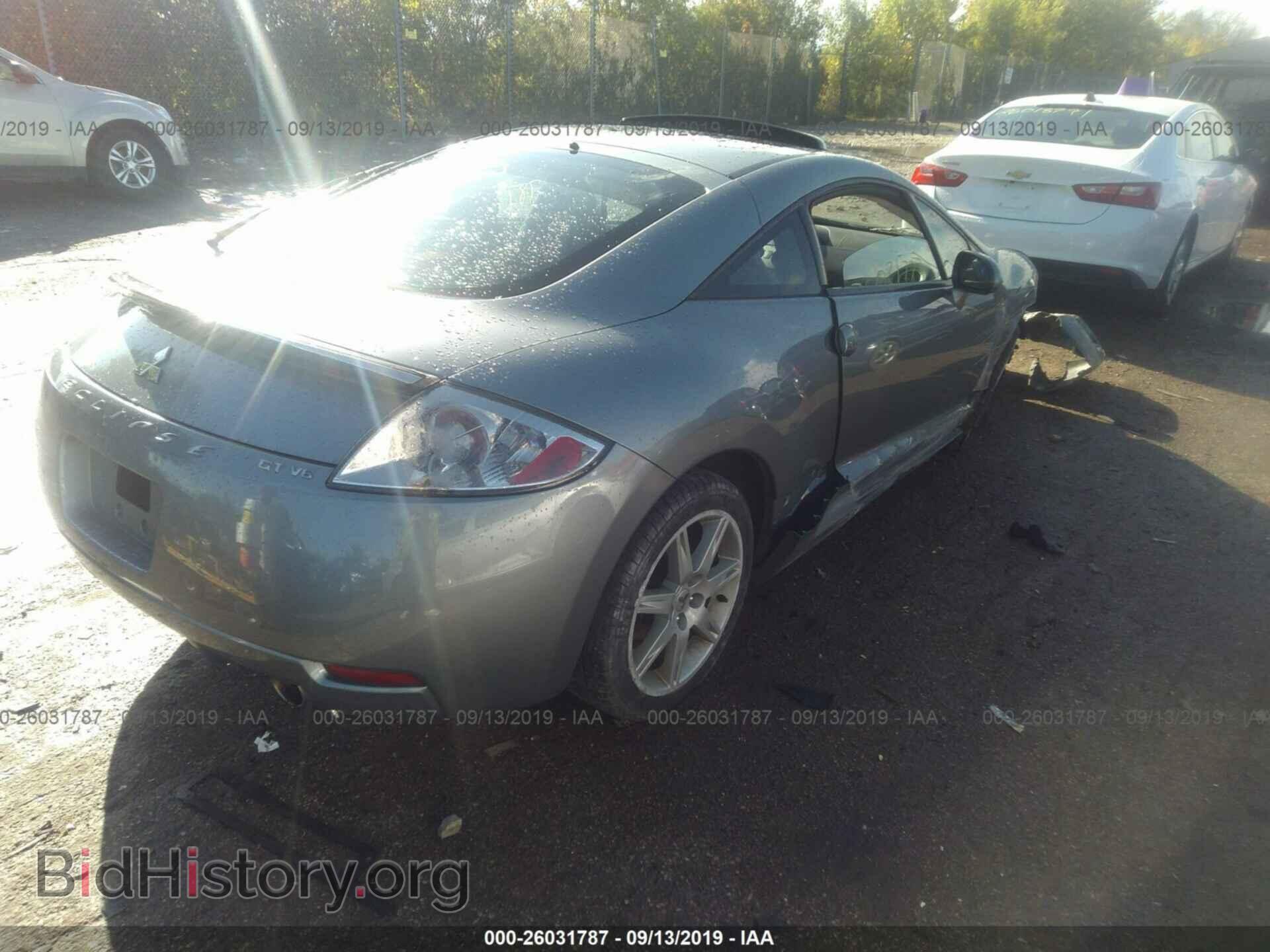 2007 MITSUBISHI ECLIPSE - VIN: 4A3AK34T47E003952 - Фото 4