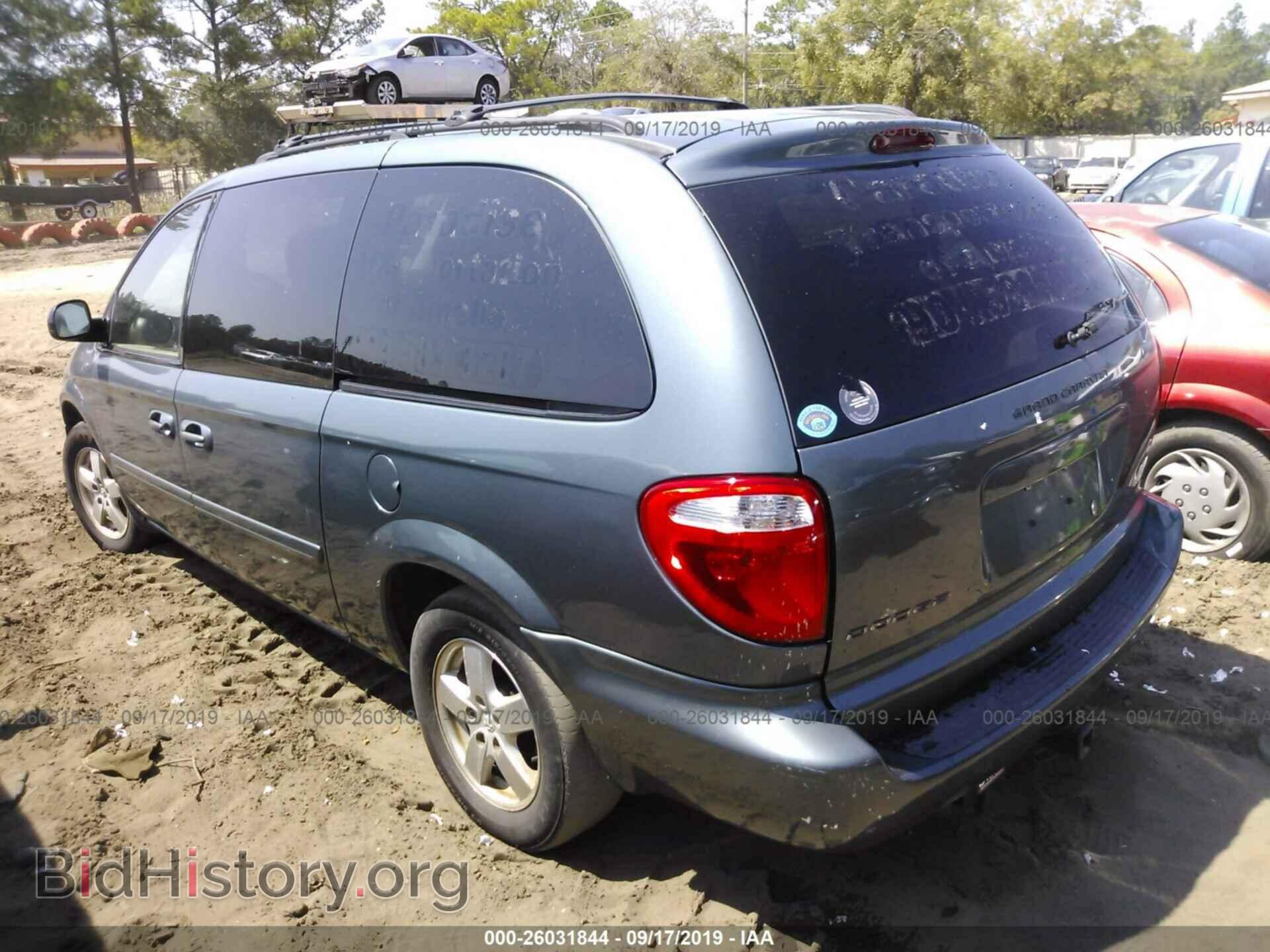 2006 DODGE GRAND CARAVAN - VIN: 2D4GP44L06R790424 - Фото 3