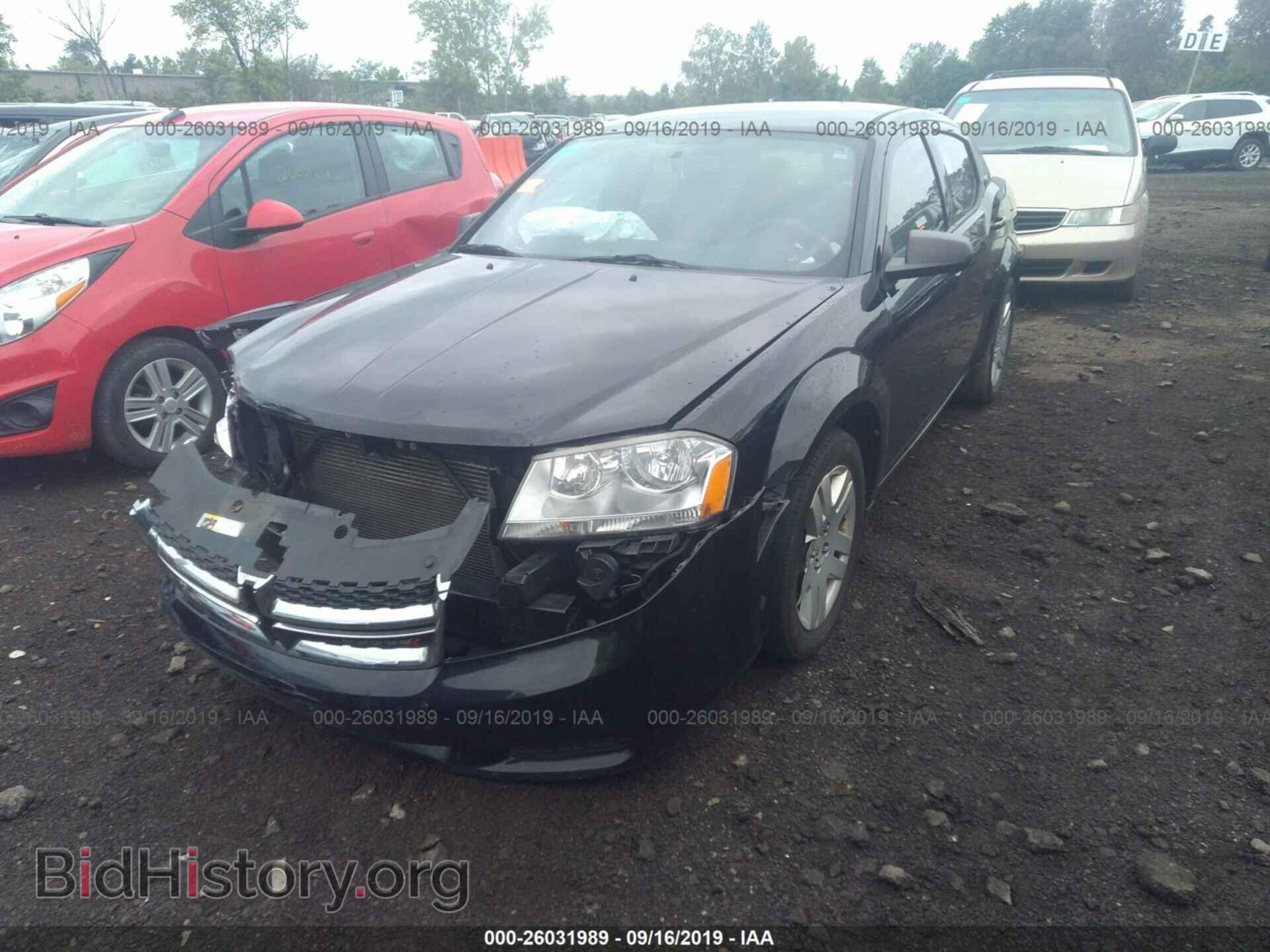 2013 DODGE AVENGER - VIN: 1C3CDZAG7DN752485 - Фото 2