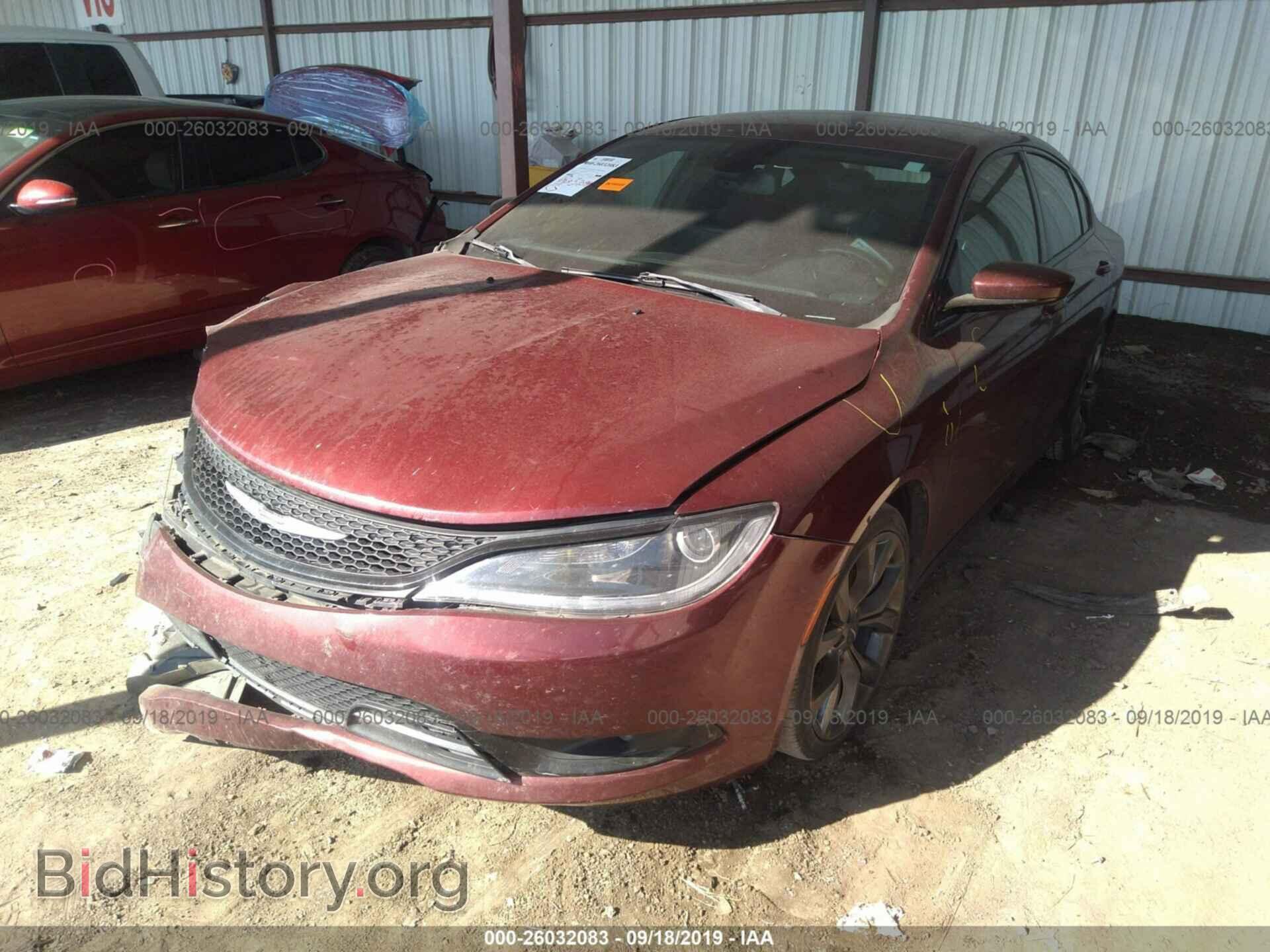 2015 CHRYSLER 200 - VIN: 1C3CCCBBXFN615224 - Фото 2