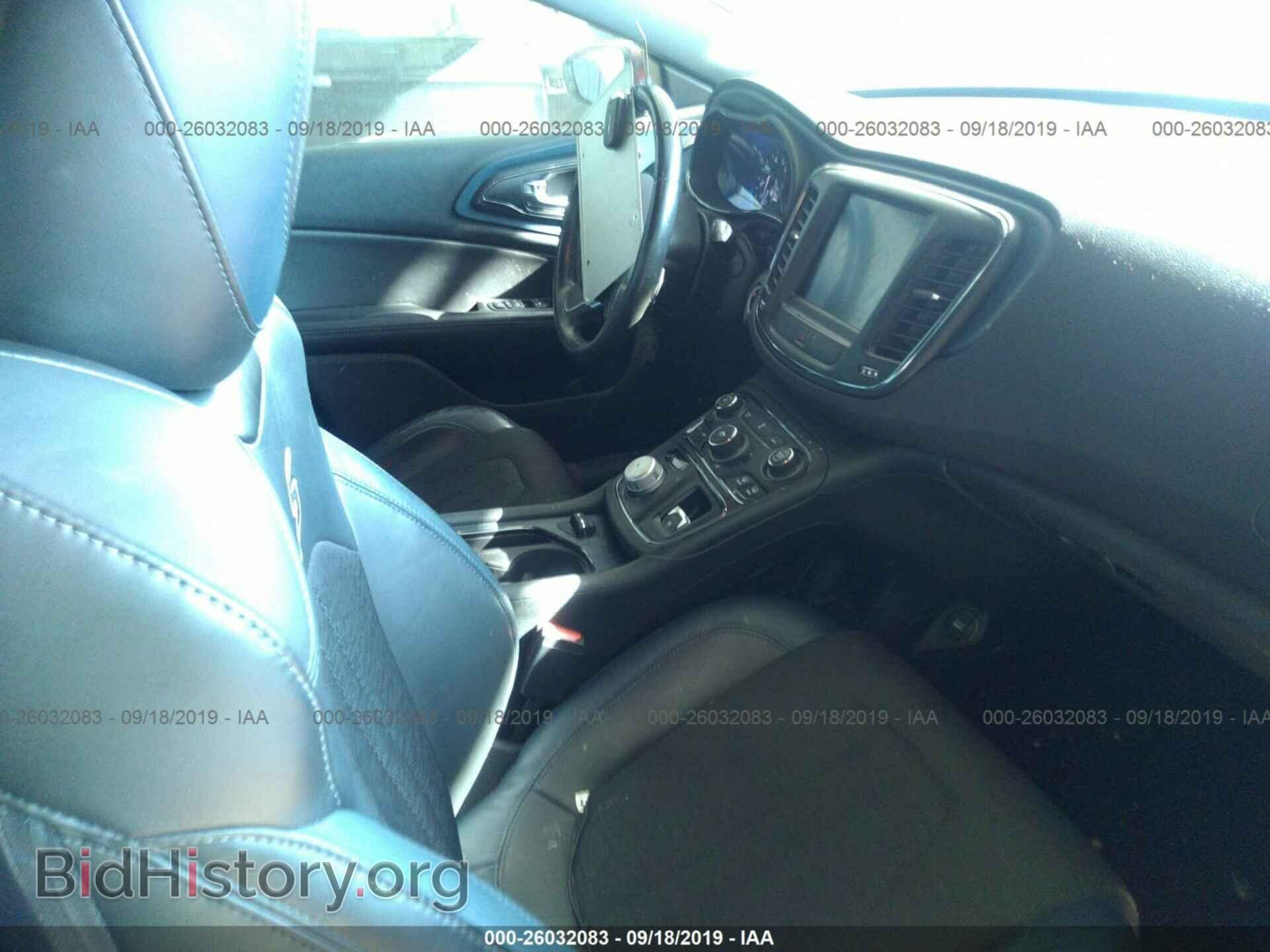 2015 CHRYSLER 200 - VIN: 1C3CCCBBXFN615224 - Фото 5