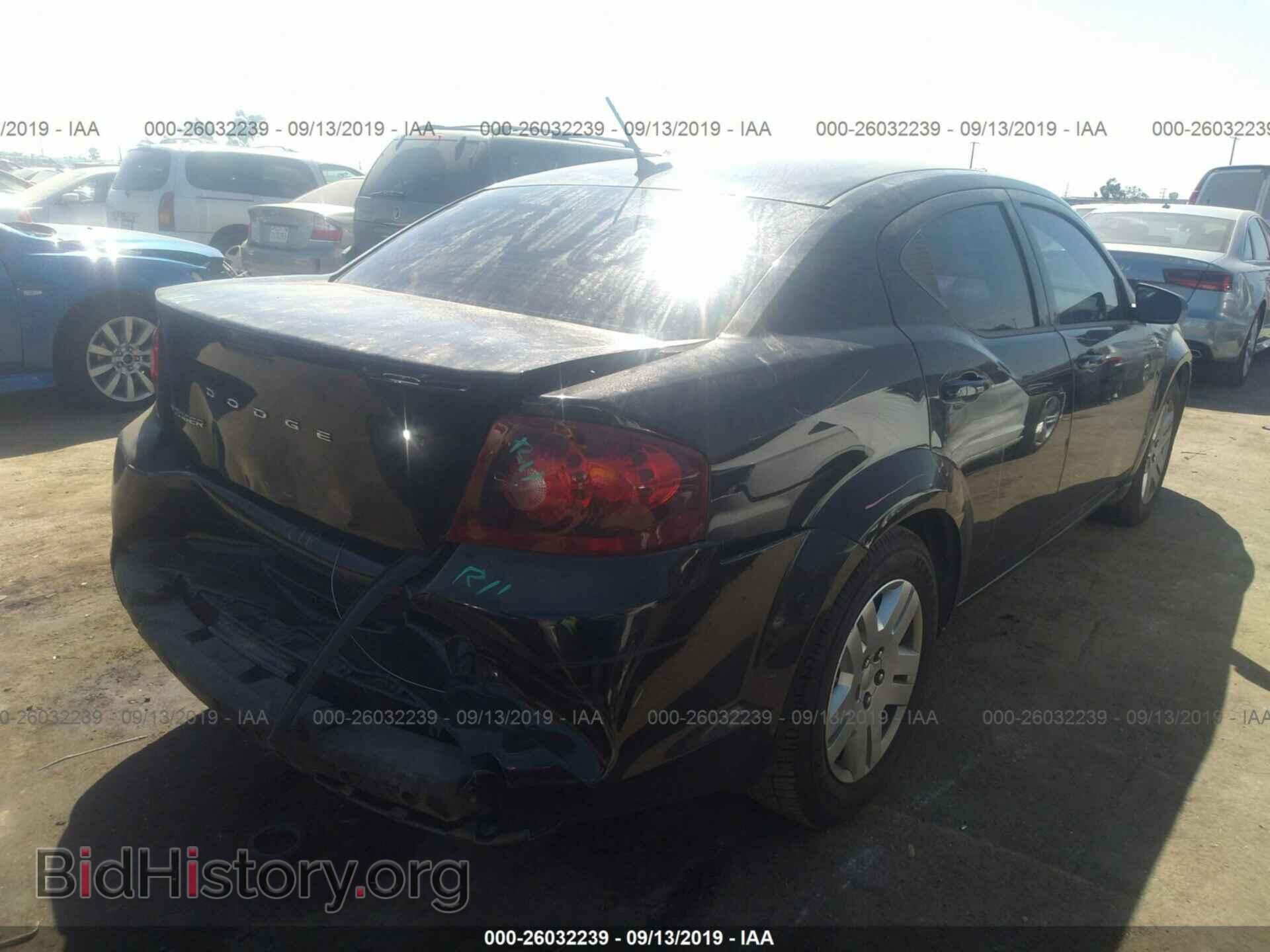 2013 DODGE AVENGER - VIN: 1C3CDZAB5DN589565 - Фото 4