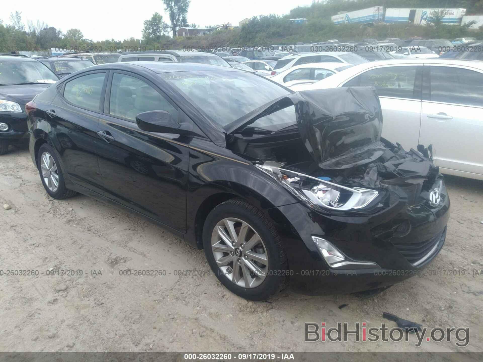 Фотография 5NPDH4AE0EH487299 - HYUNDAI ELANTRA 2014