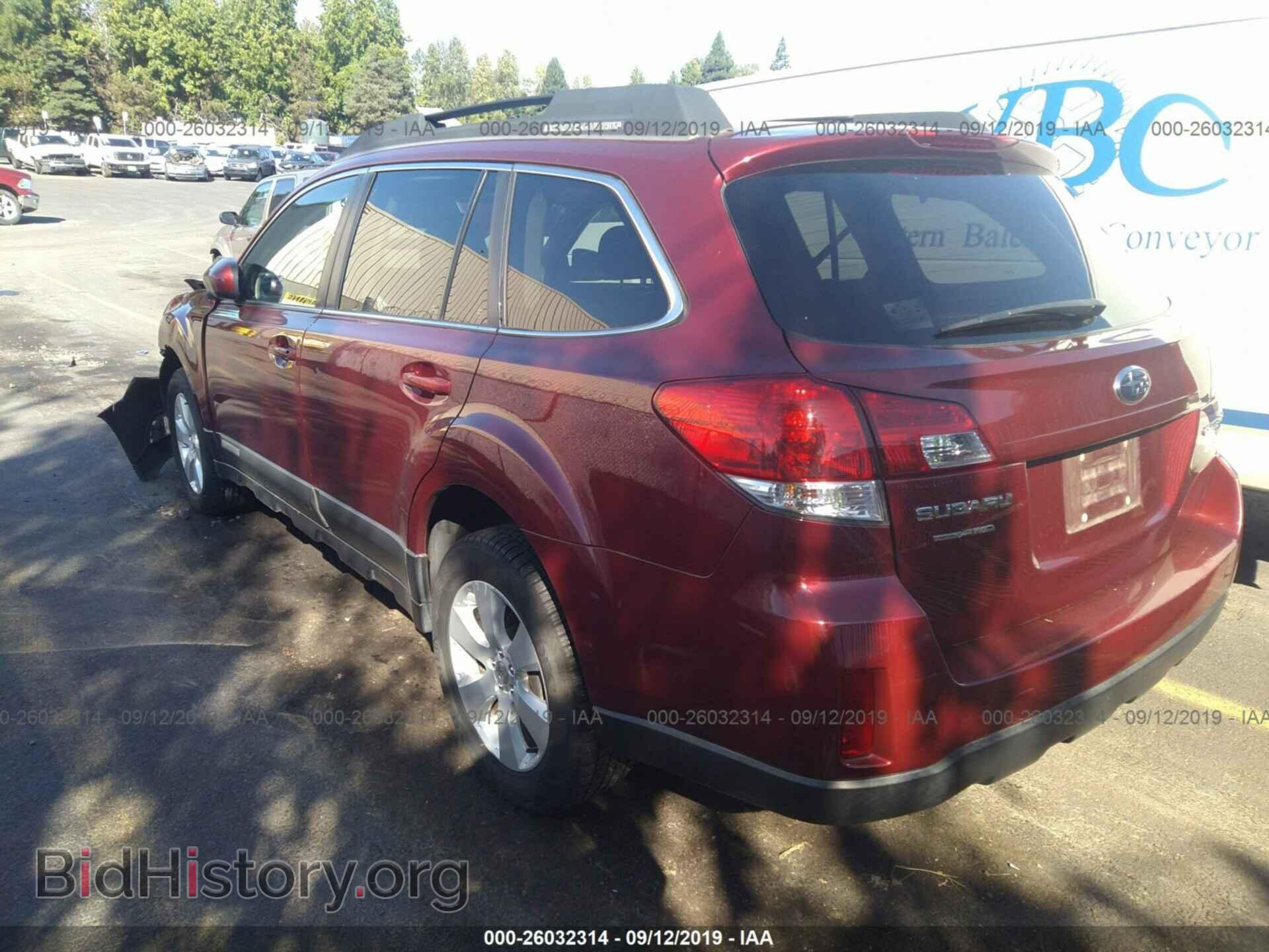 2012 SUBARU OUTBACK - VIN: 4S4BRBCC2C3230962 - Фото 3