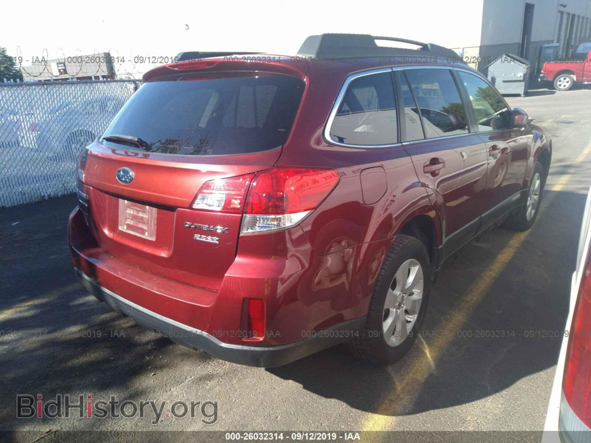2012 SUBARU OUTBACK - VIN: 4S4BRBCC2C3230962 - Фото 4
