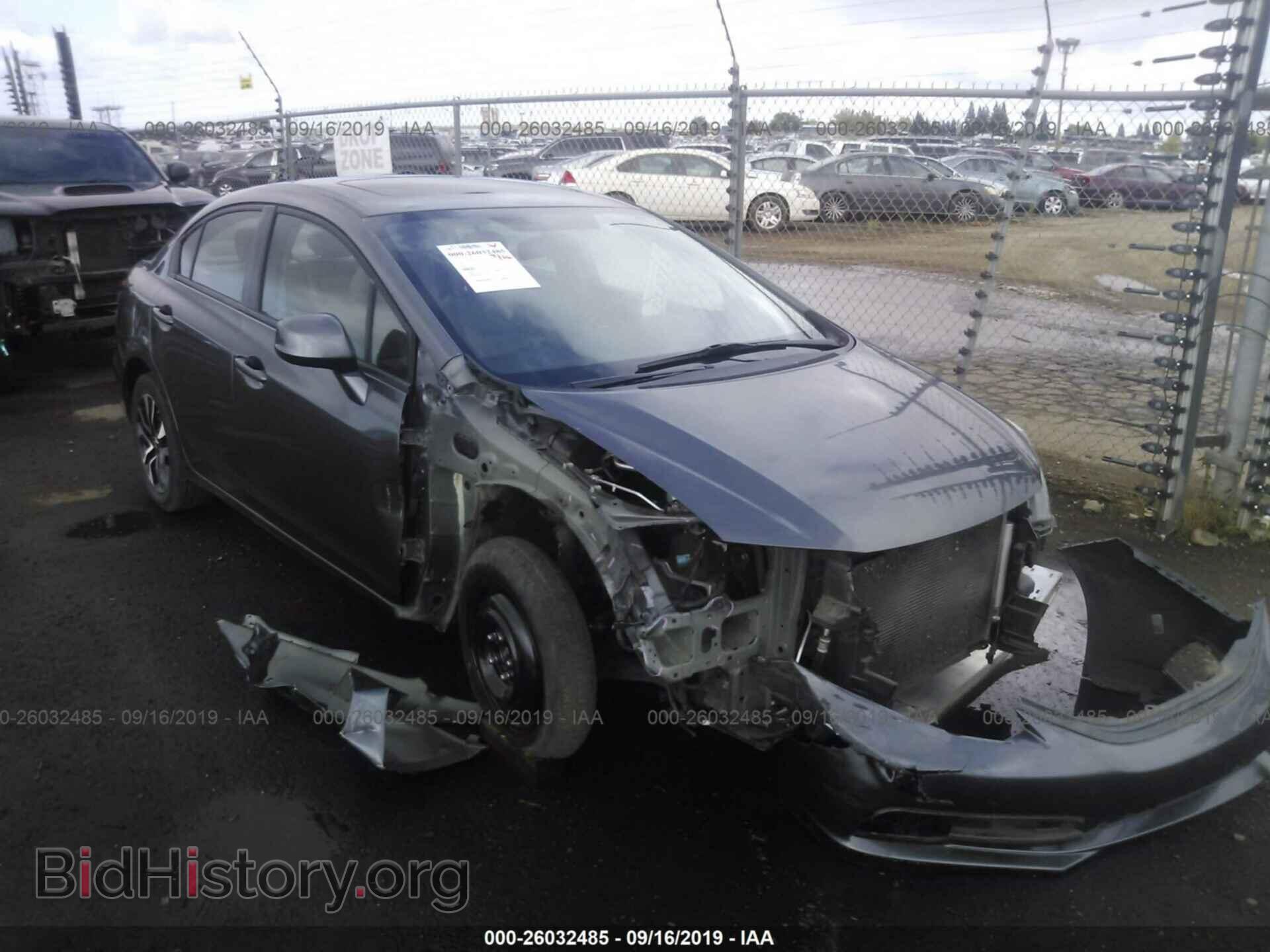 Фотография 19XFB2F94DE209535 - HONDA CIVIC 2013