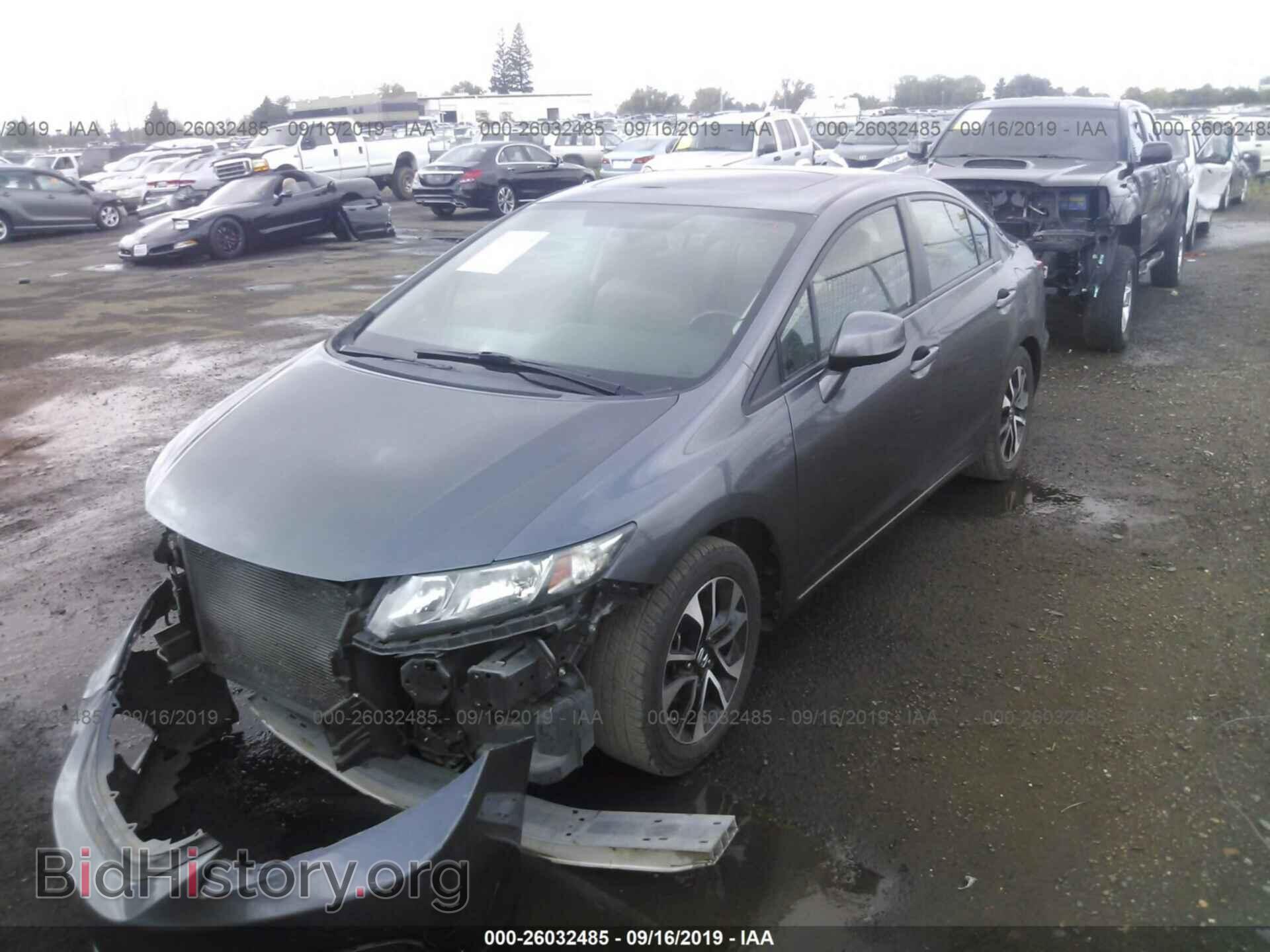 2013 HONDA CIVIC - VIN: 19XFB2F94DE209535 - Фото 2