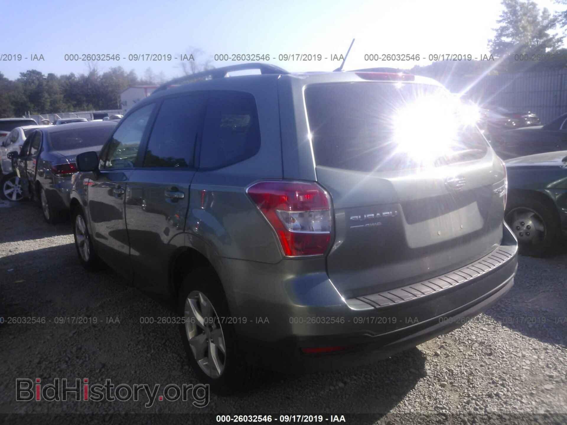 2015 SUBARU FORESTER - VIN: JF2SJADC3FH405359 - Фото 3