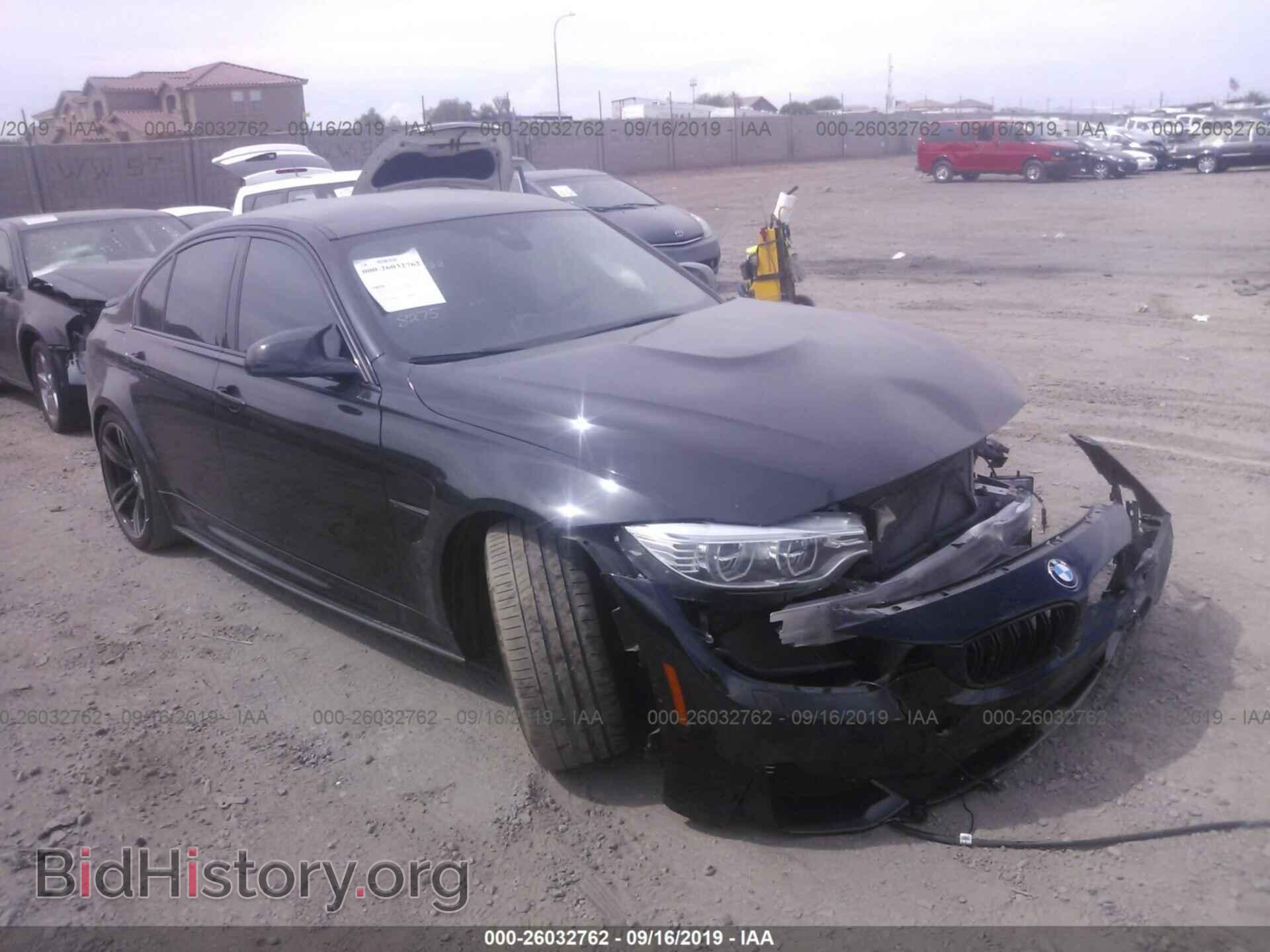 Фотография WBS8M9C54G5E68275 - BMW M3 2016