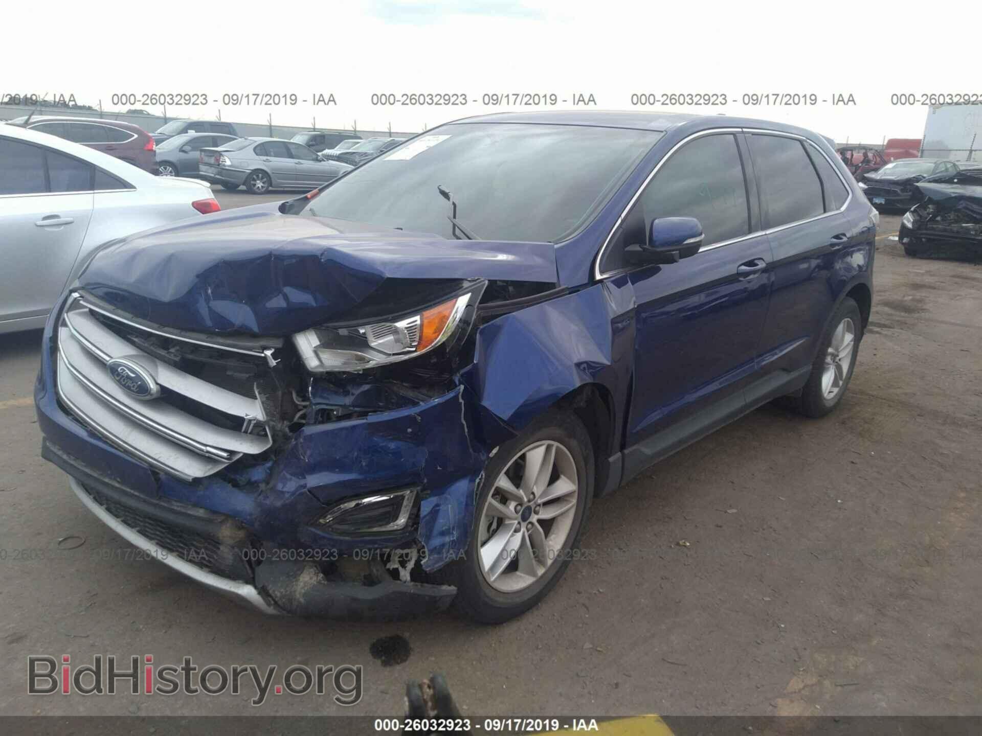 2015 FORD EDGE - VIN: 2FMTK4J98FBC07959 - Photo 2