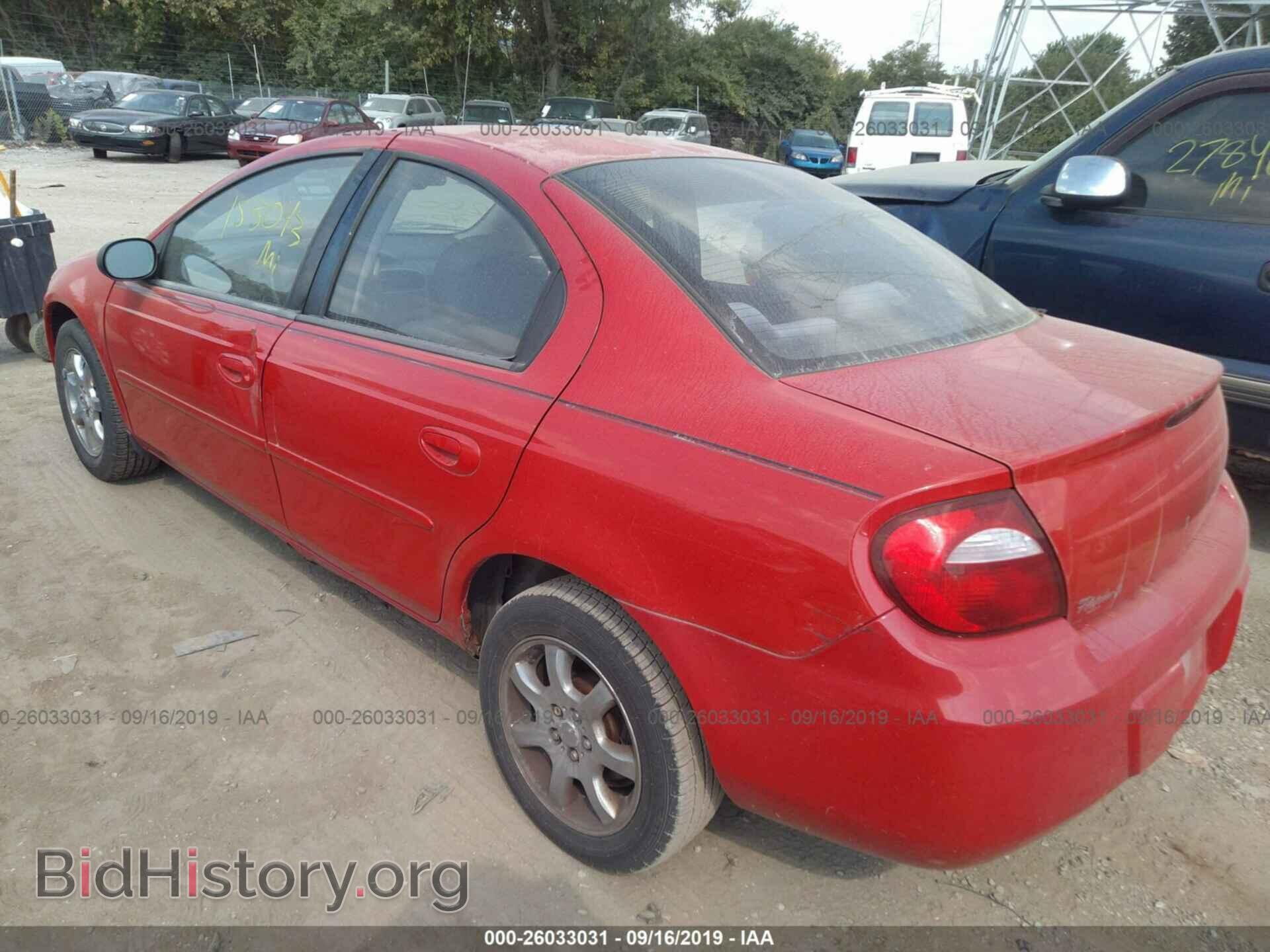 2005 DODGE NEON - VIN: 1B3ES56C35D173589 - Фото 3