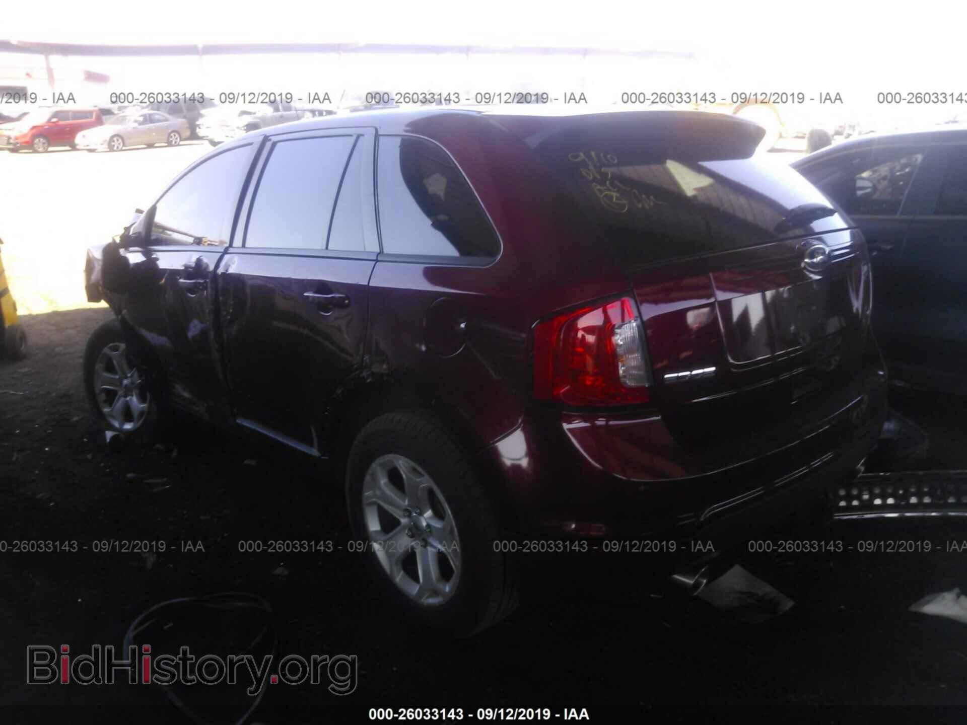 2013 FORD EDGE - VIN: 2FMDK3JC1DBB54402 - Photo 3