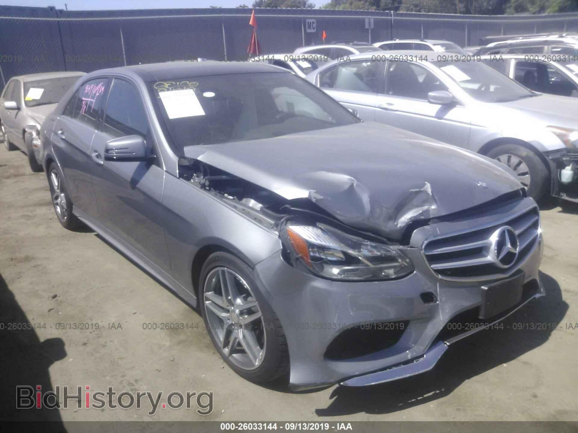 Photo WDDHF5KB0EB051321 - MERCEDES-BENZ E 2014