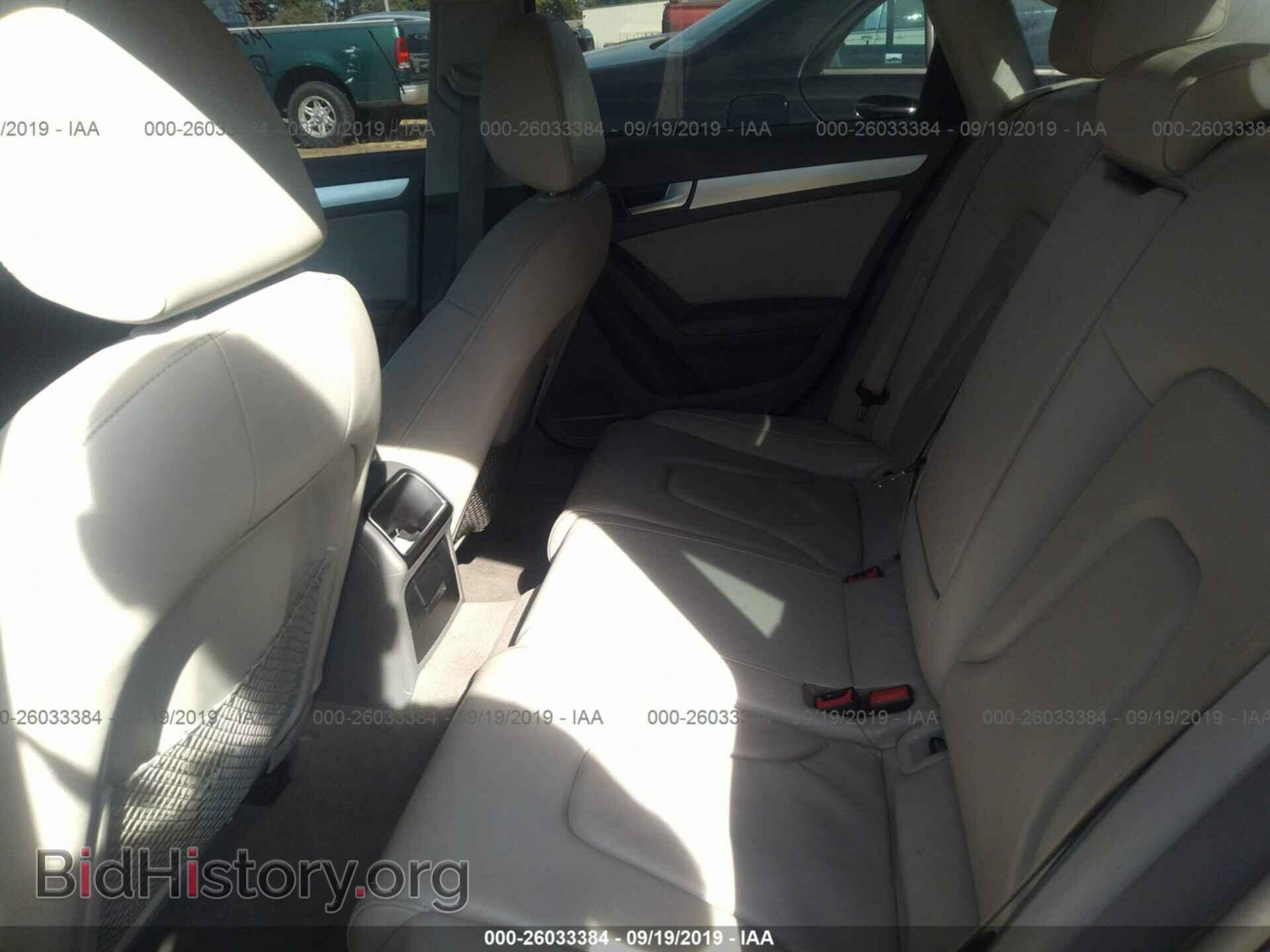 2011 AUDI A4 - VIN: WAUBFAFL8BN054289 - Фото 8