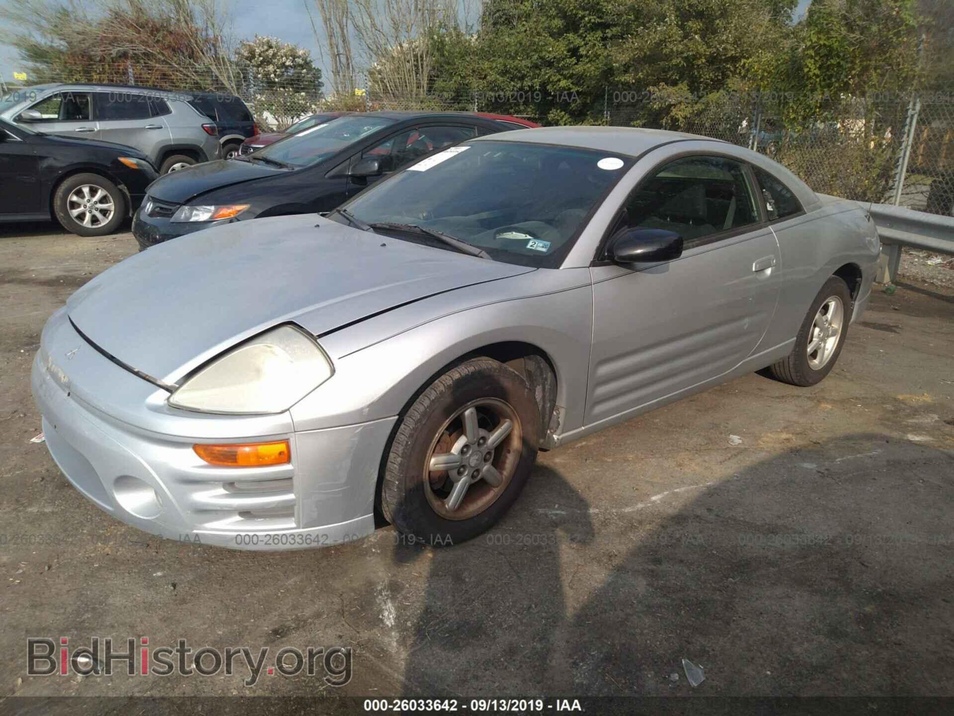 2003 MITSUBISHI ECLIPSE - VIN: 4A3AC34G43E033110 - Photo 2