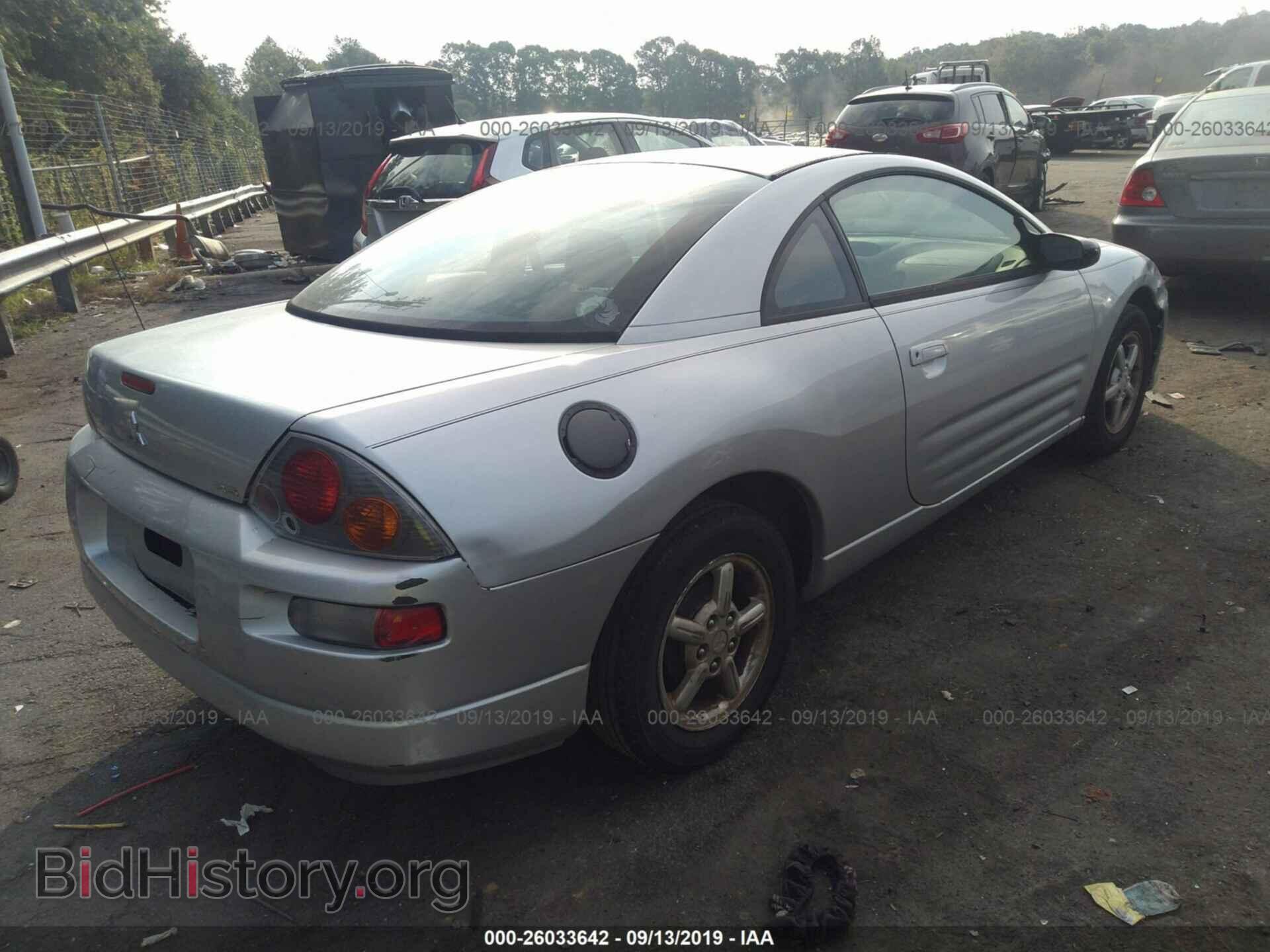 2003 MITSUBISHI ECLIPSE - VIN: 4A3AC34G43E033110 - Photo 4