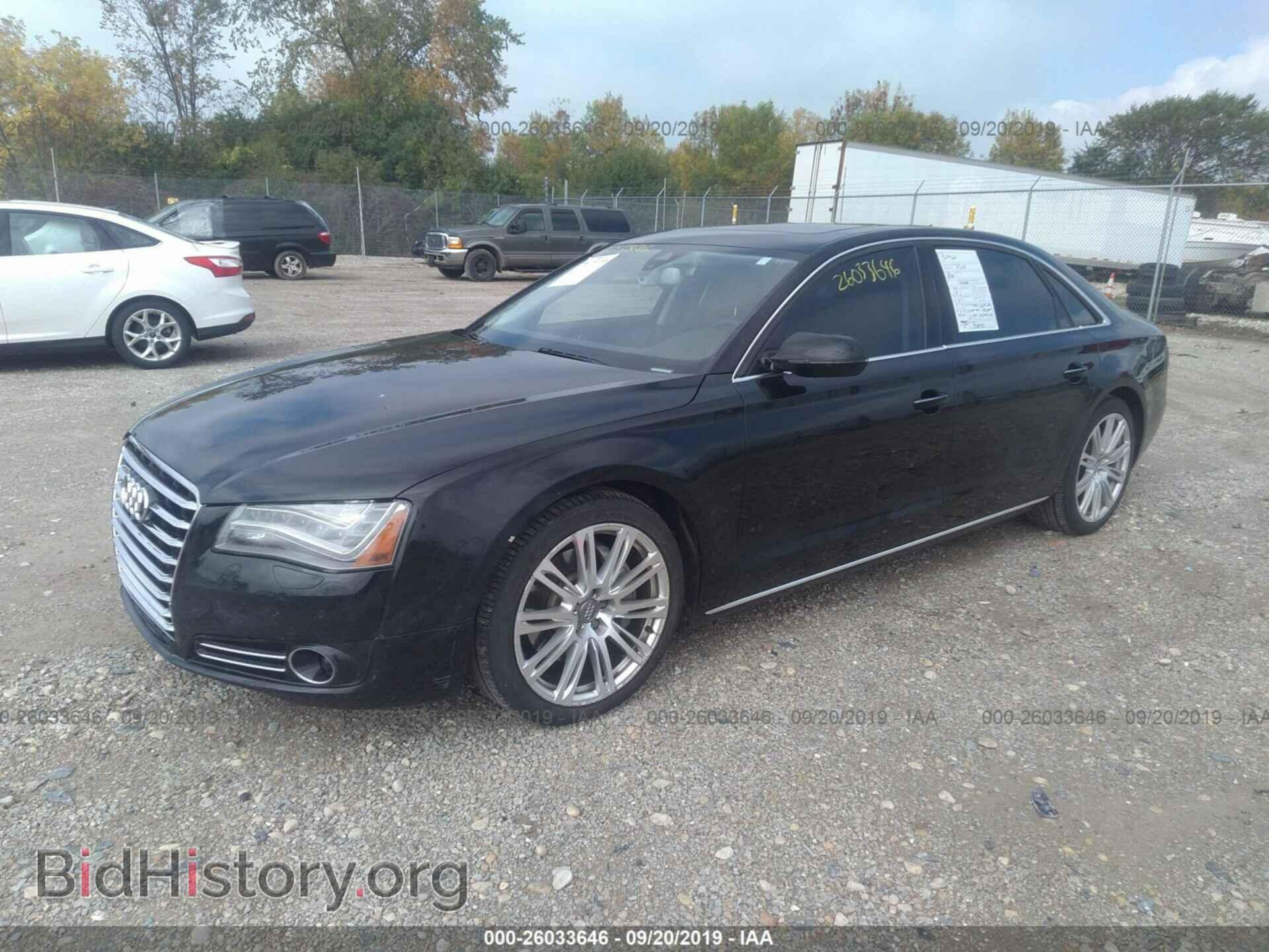2014 AUDI A8 - VIN: WAURMAFD2EN001377 - Фото 2