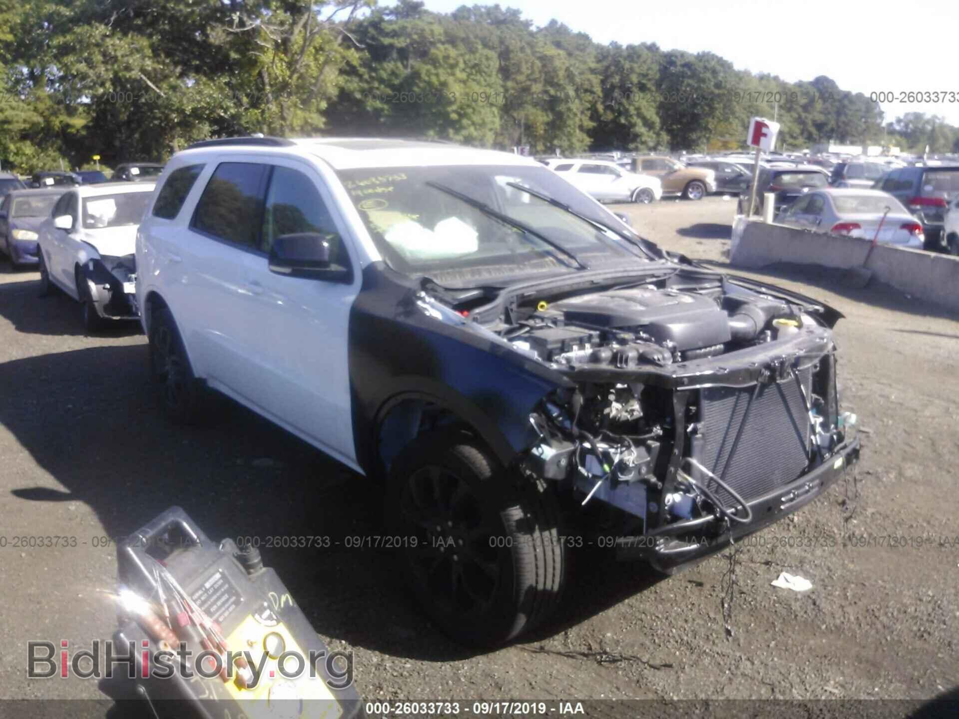 Фотография 1C4RDJDG7KC652091 - DODGE DURANGO 2019