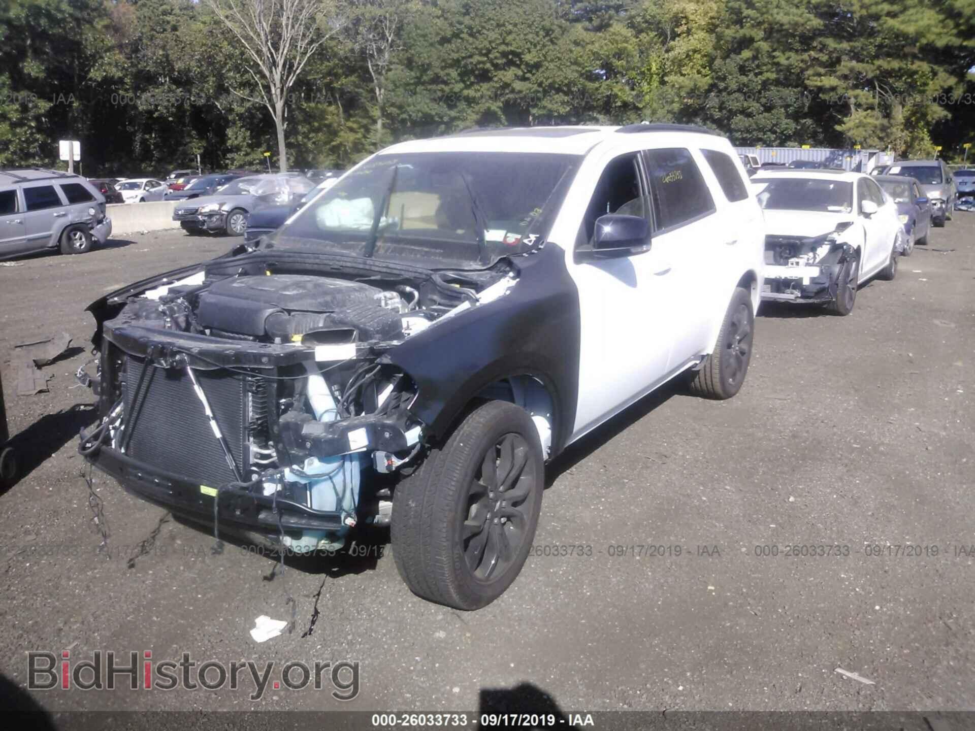 2019 DODGE DURANGO - VIN: 1C4RDJDG7KC652091 - Фото 2