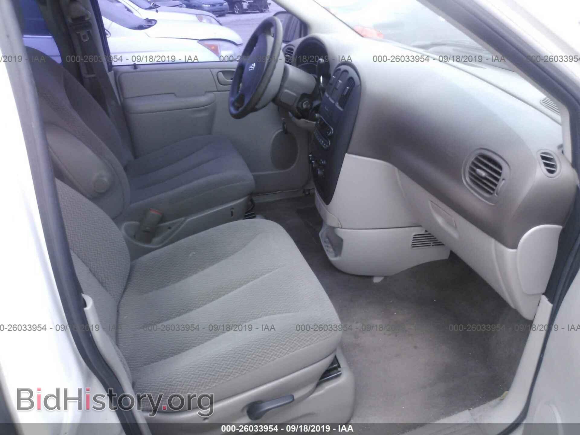 2007 DODGE CARAVAN - VIN: 1D4GP25E37B242017 - Фото 5