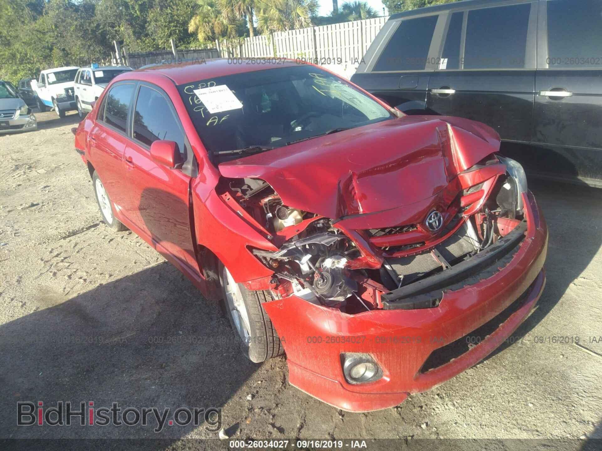 Фотография 2T1BU4EE4BC730138 - TOYOTA COROLLA 2011