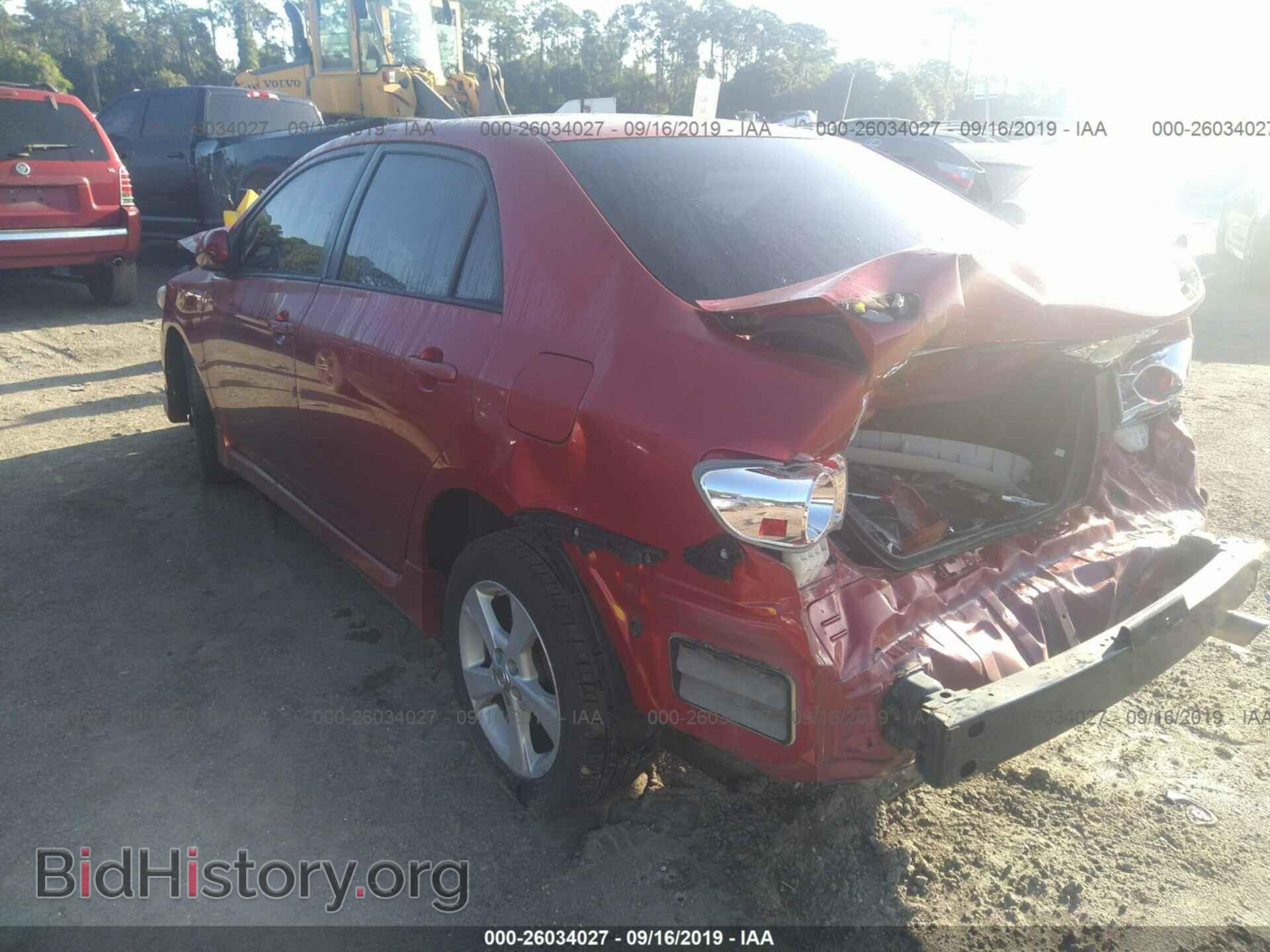 2011 TOYOTA COROLLA - VIN: 2T1BU4EE4BC730138 - Фото 3