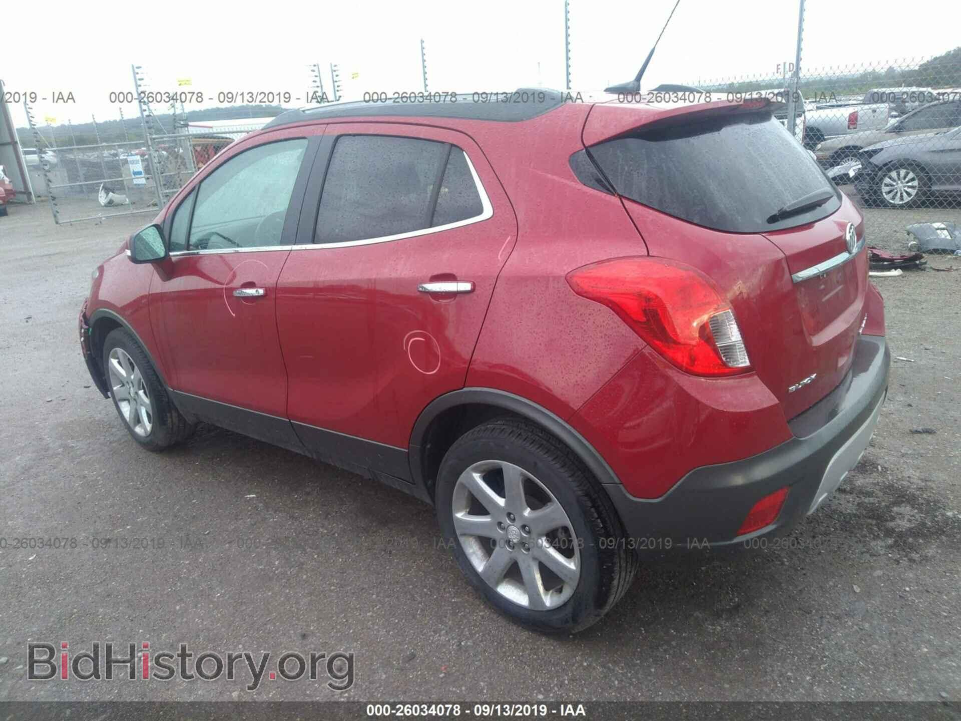 2014 BUICK ENCORE - VIN: KL4CJCSB8EB550921 - Фото 3