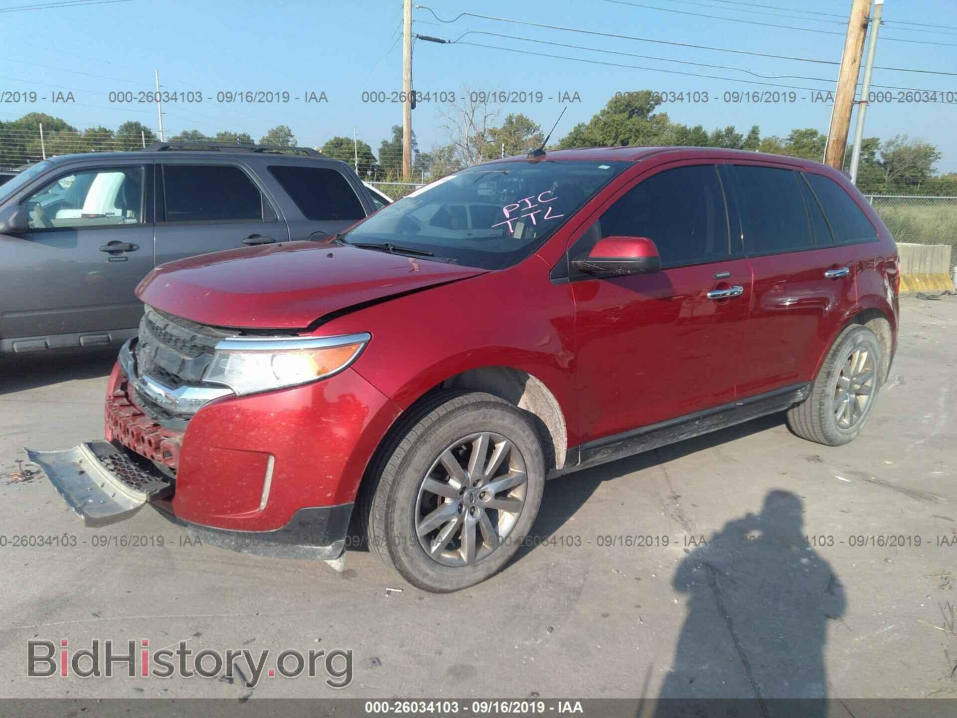 2011 FORD EDGE - VIN: 2FMDK3JC9BBB02870 - Фото 2