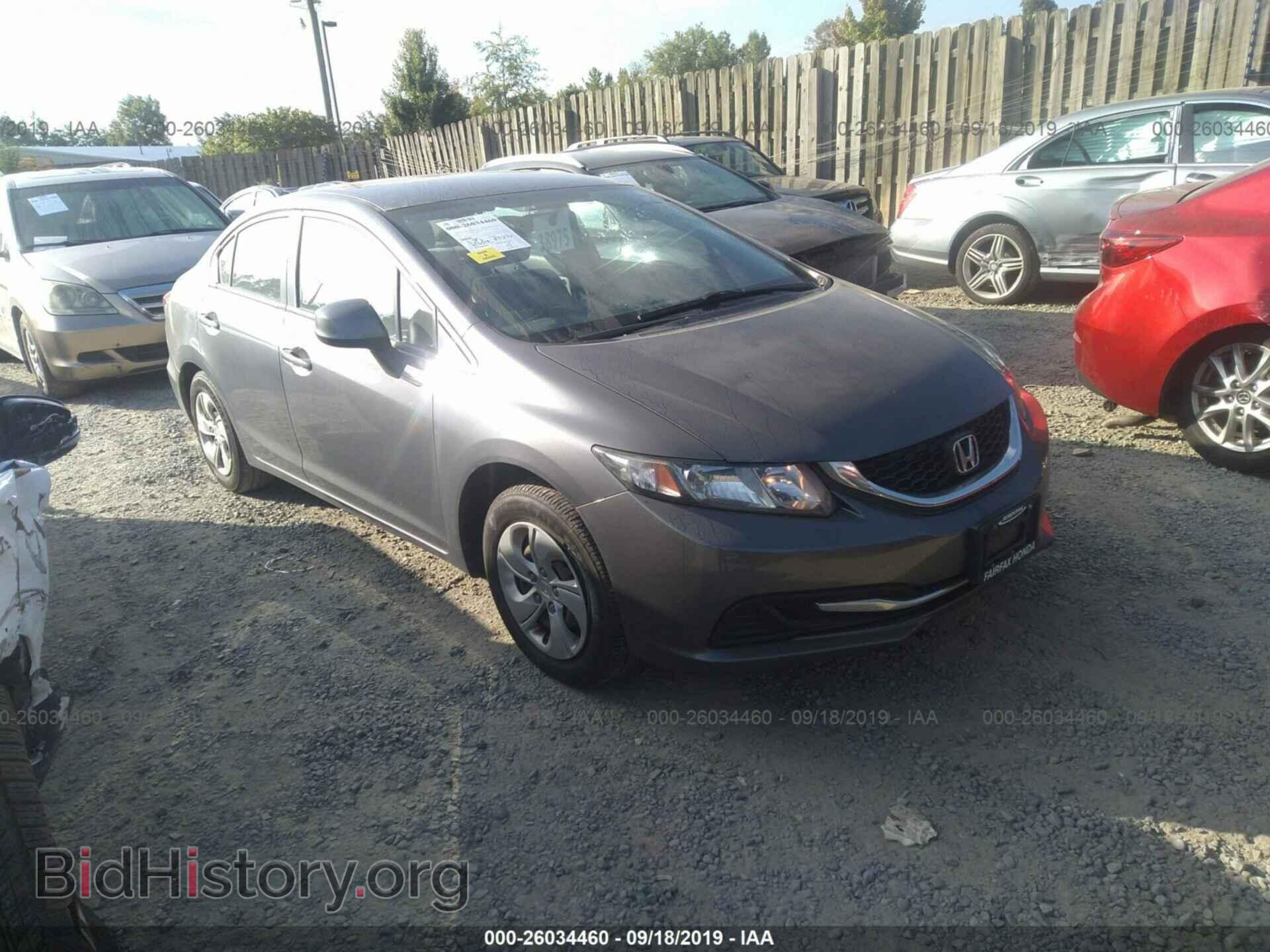 Фотография 19XFB2F54DE232410 - HONDA CIVIC 2013