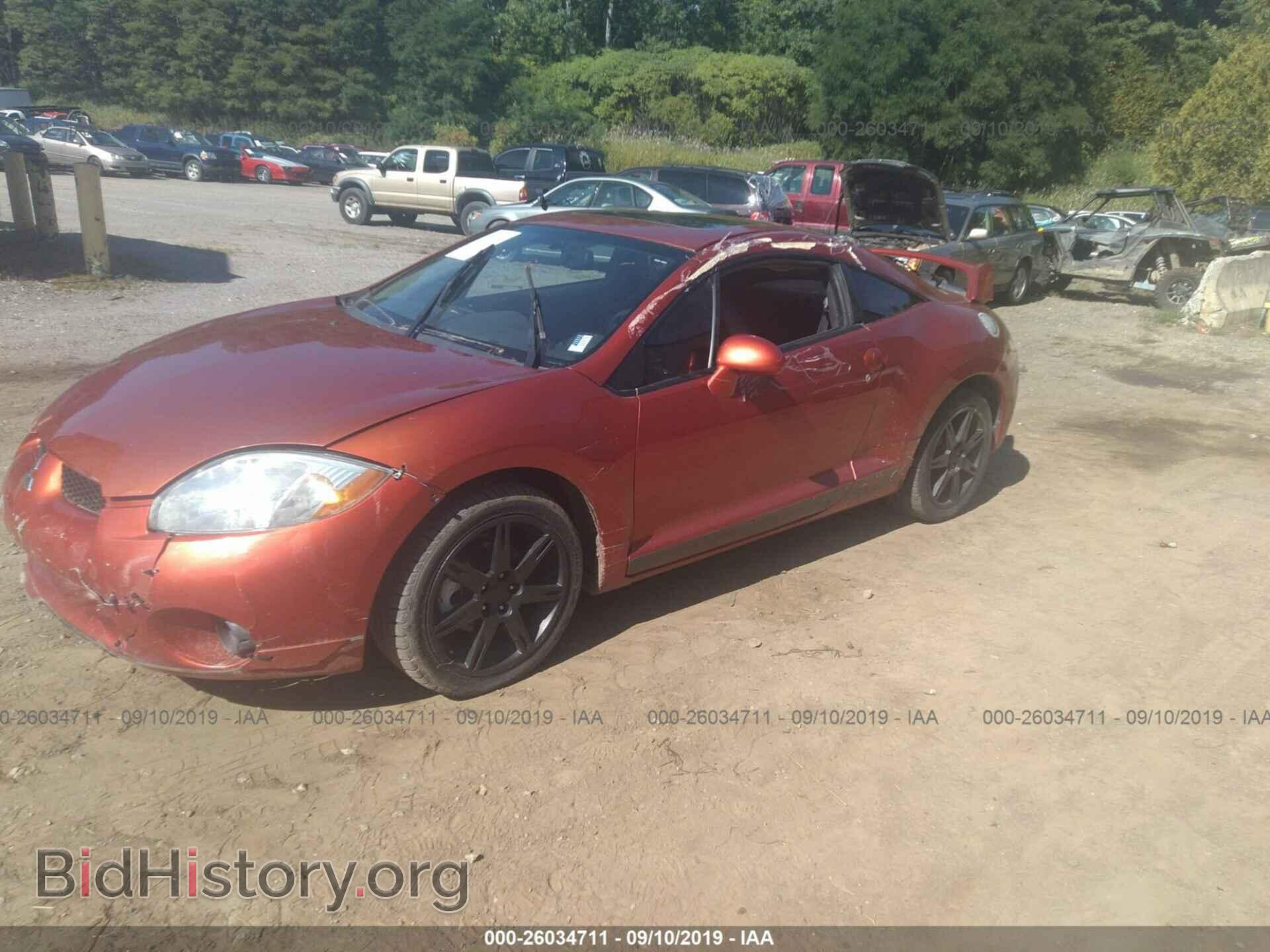 2008 MITSUBISHI ECLIPSE - VIN: 4A3AK64F28E023405 - Фото 2