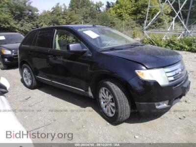 2007 Ford EDGE SEL Plus, black — VIN 2FMDK39CX7BB65729, IAAI